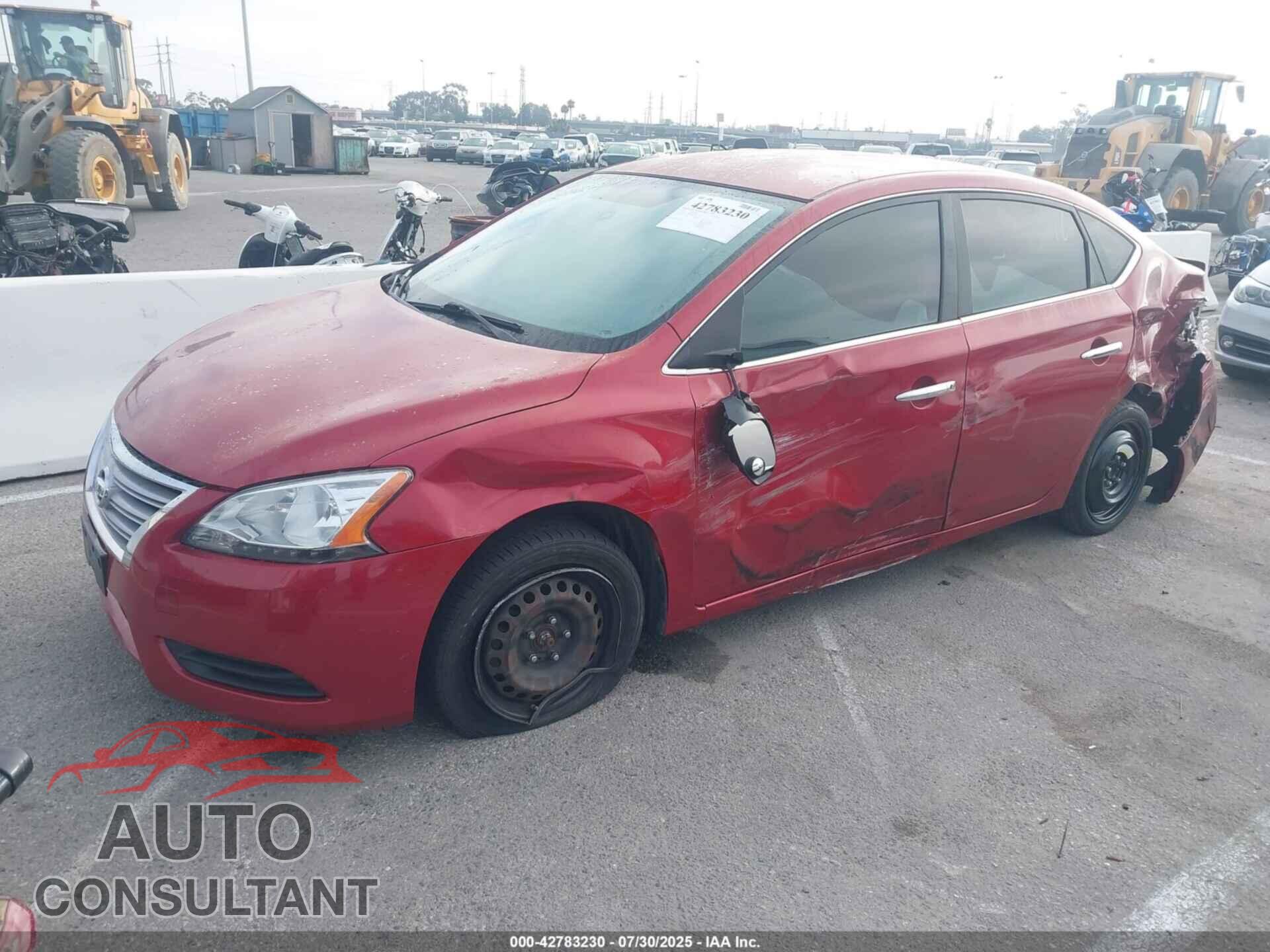 NISSAN SENTRA 2014 - 3N1AB7AP1EY239480