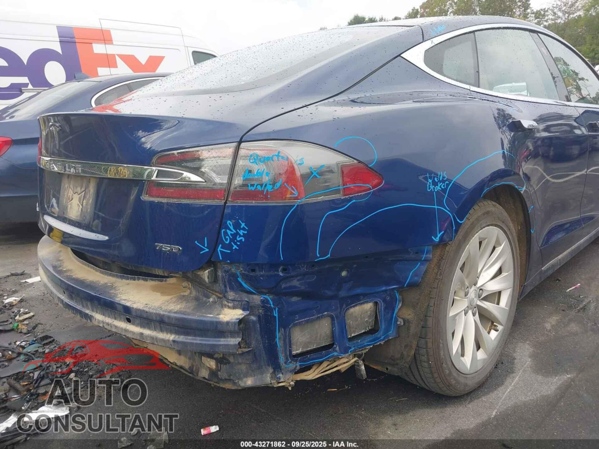 TESLA MODEL S 2017 - 5YJSA1E2XHF199545