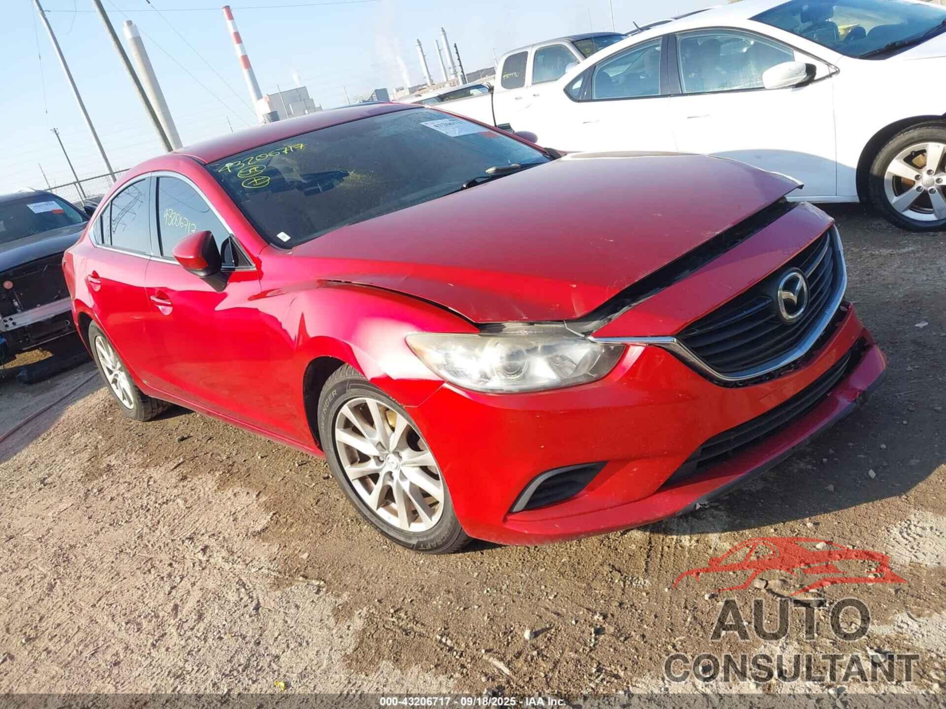MAZDA MAZDA6 2016 - JM1GJ1U51G1471487