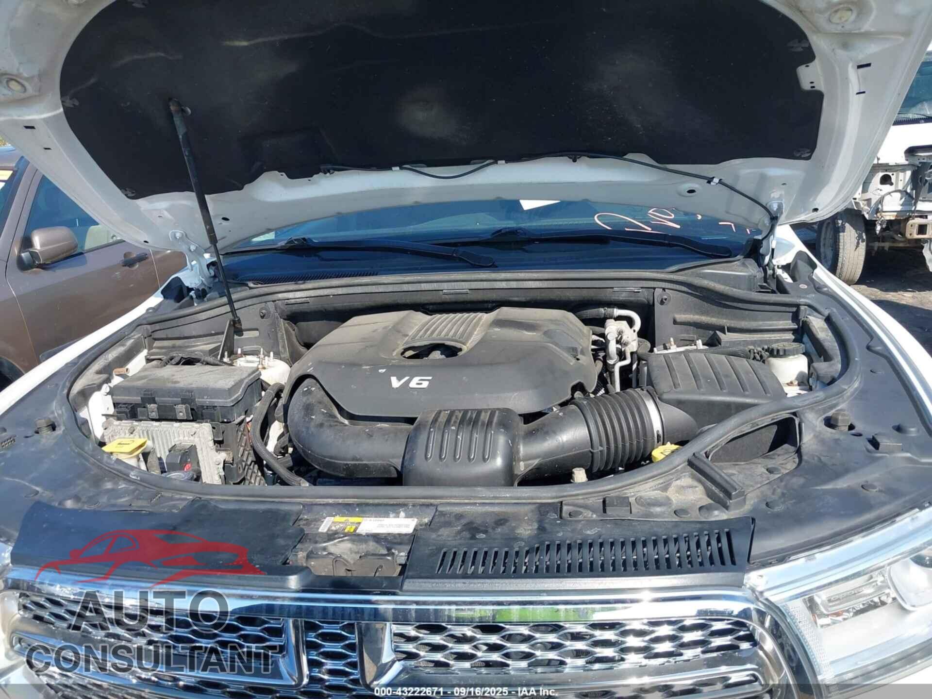DODGE DURANGO 2015 - 1C4RDJEG9FC832998