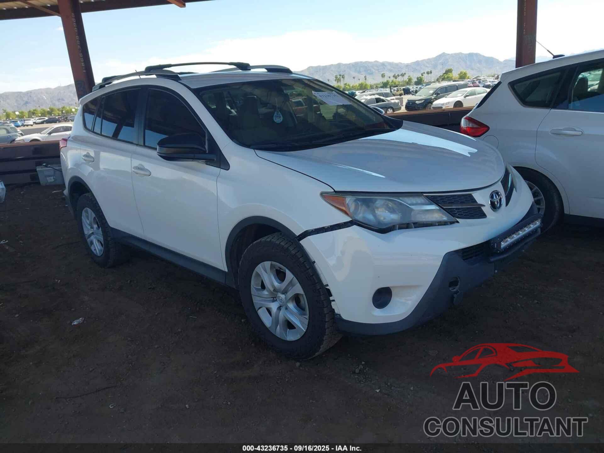 TOYOTA RAV4 2013 - JTMZFREV5DD022184