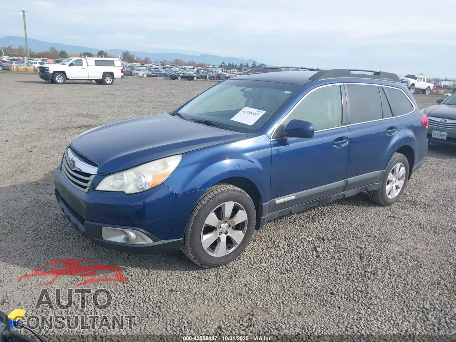 SUBARU OUTBACK 2011 - 4S4BRBCC9B3355939