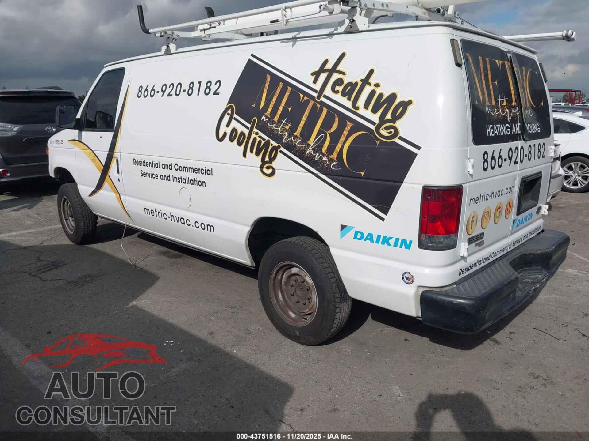 FORD E-150 2012 - 1FTNE1EW5CDA27511