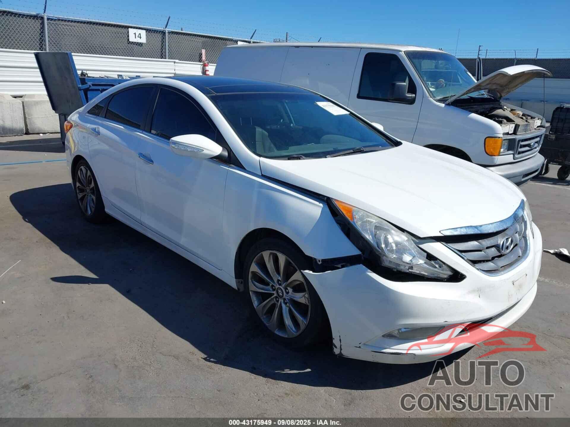 HYUNDAI SONATA 2012 - 5NPEC4AB9CH462844
