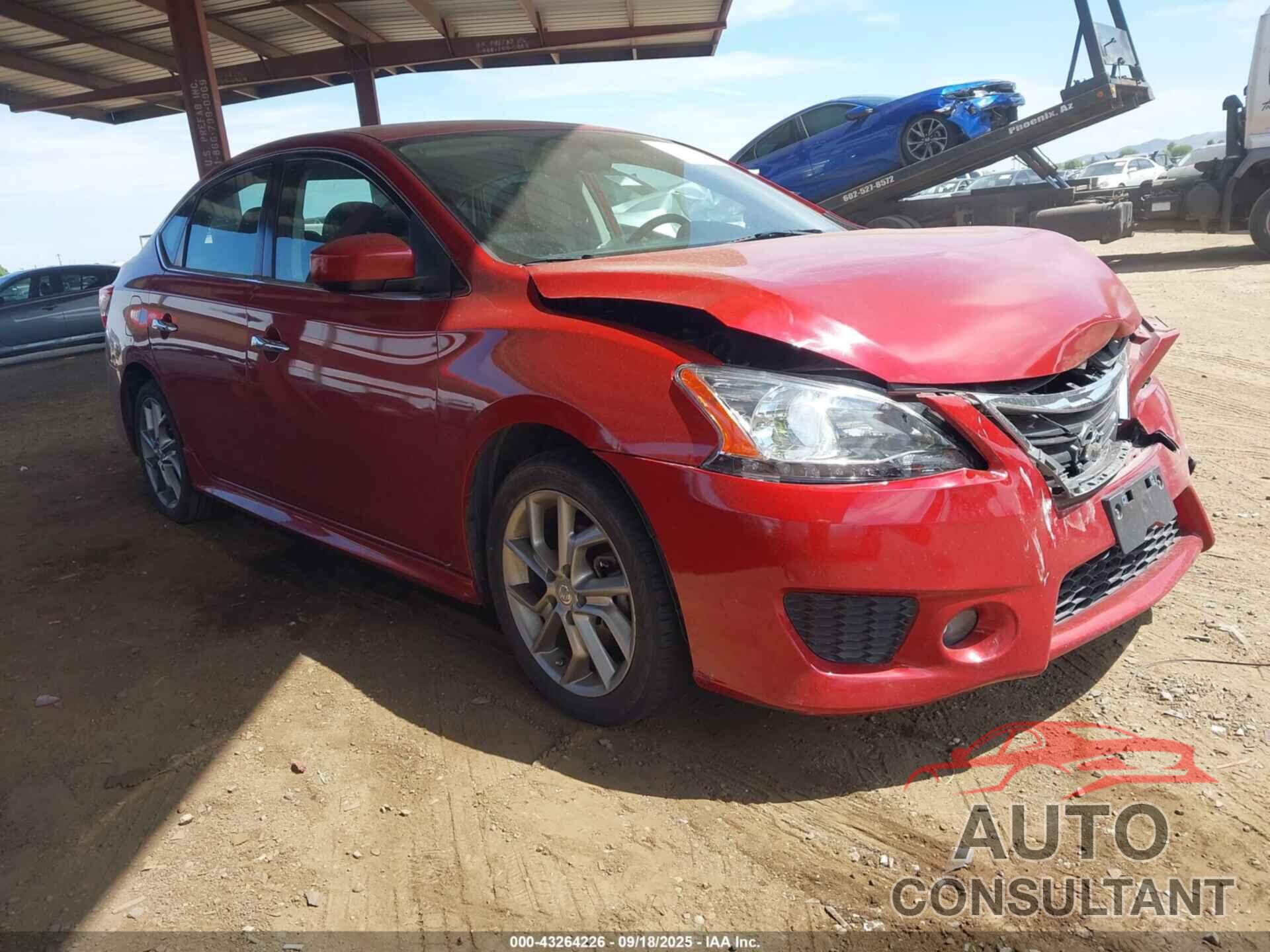 NISSAN SENTRA 2013 - 3N1AB7AP3DL728698