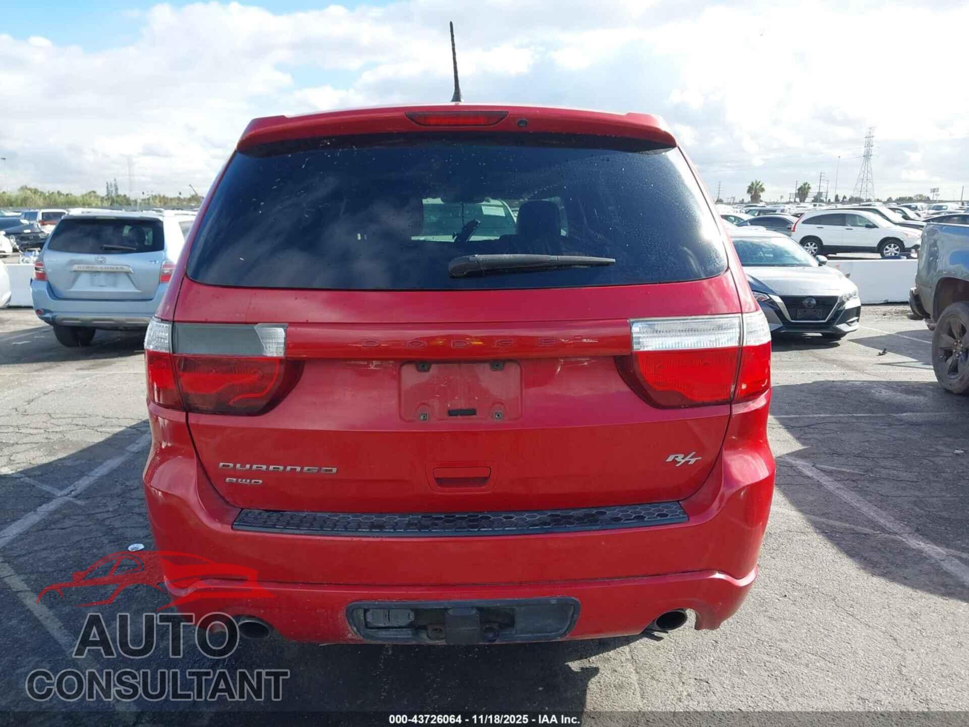 DODGE DURANGO 2013 - 1C4SDJCT6DC674327