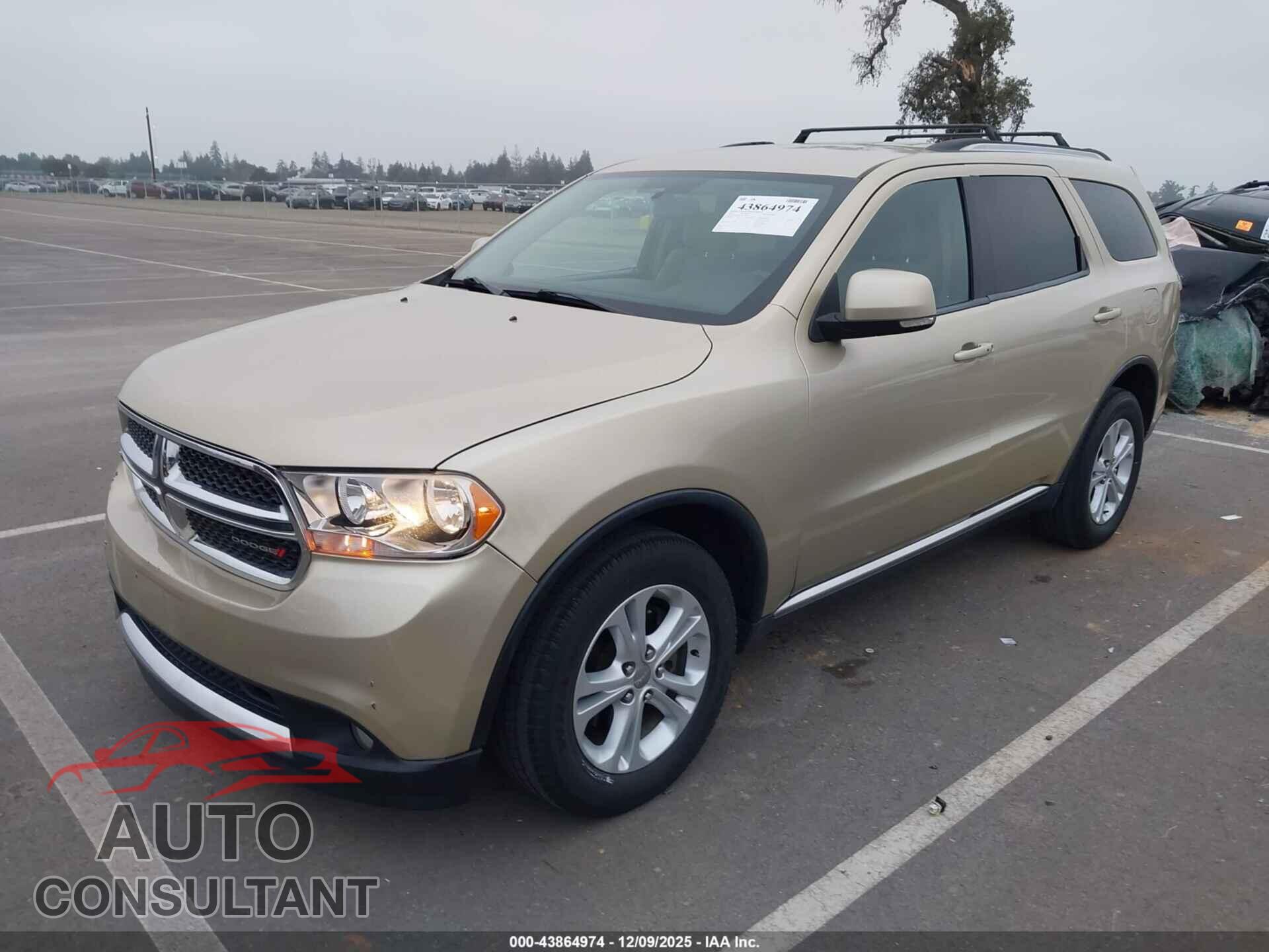 DODGE DURANGO 2011 - 1D4RD4GGXBC710985