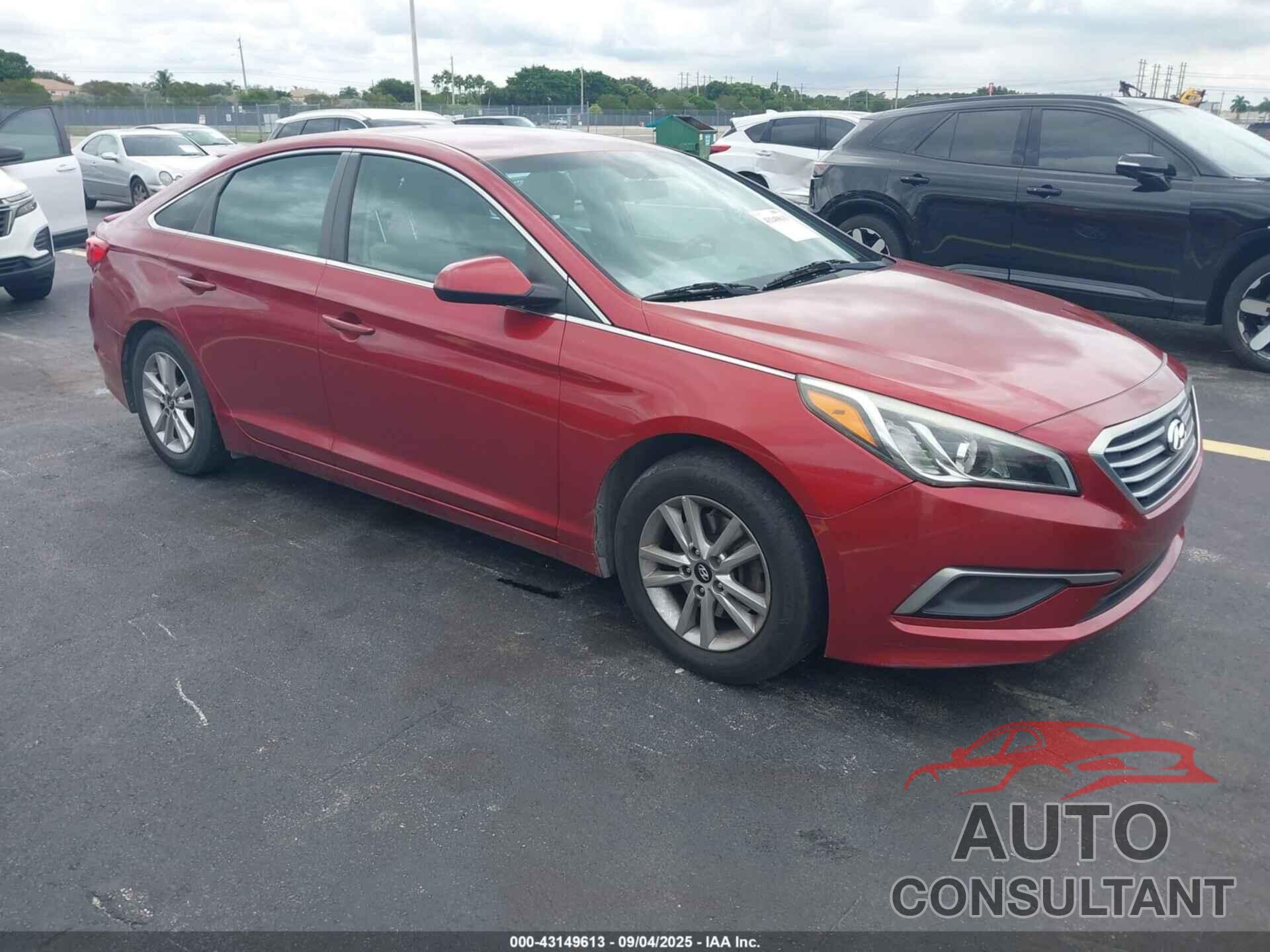 HYUNDAI SONATA 2016 - 5NPE24AF8GH417972