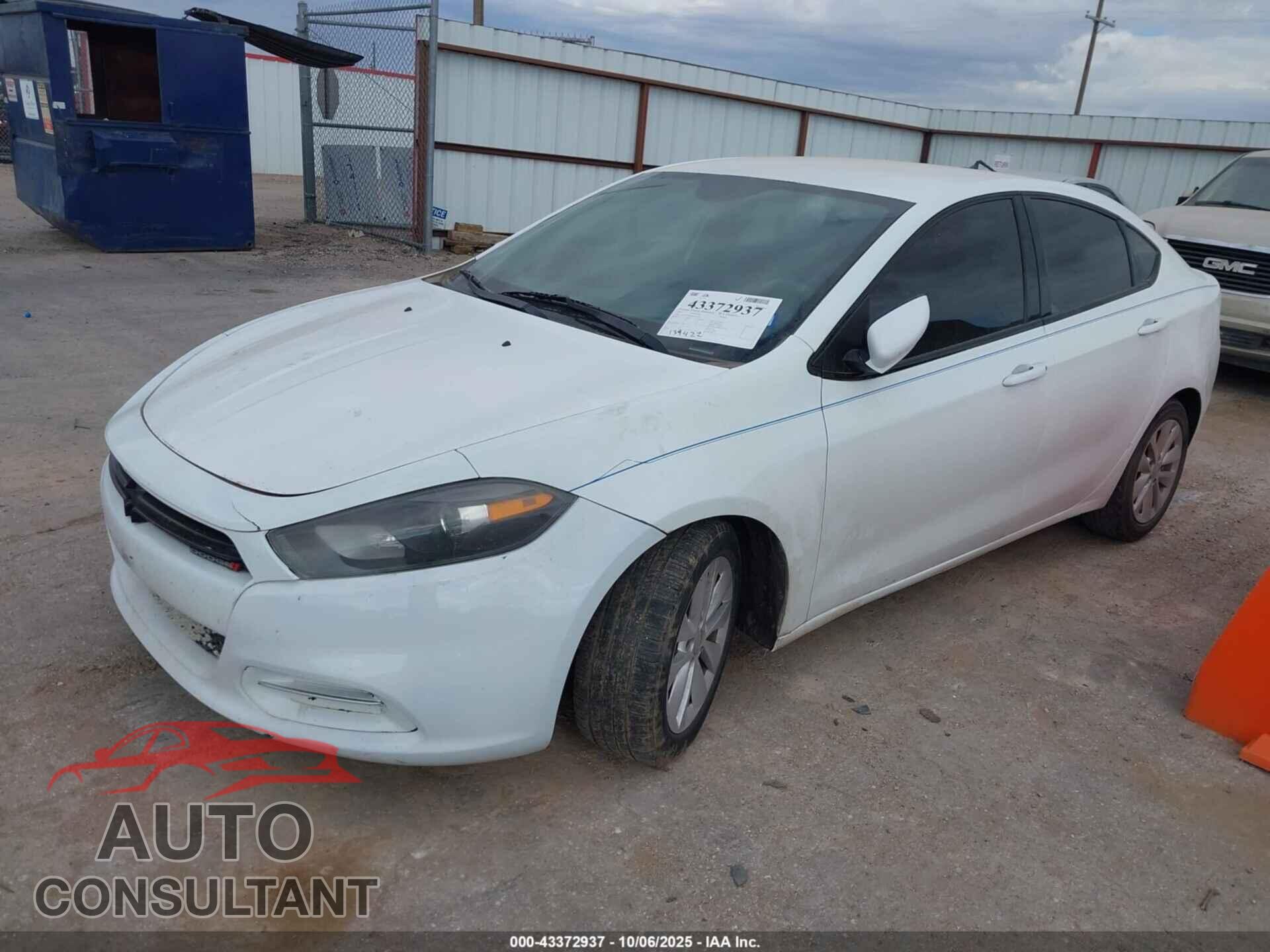 DODGE DART 2014 - 1C3CDFBB0ED673555