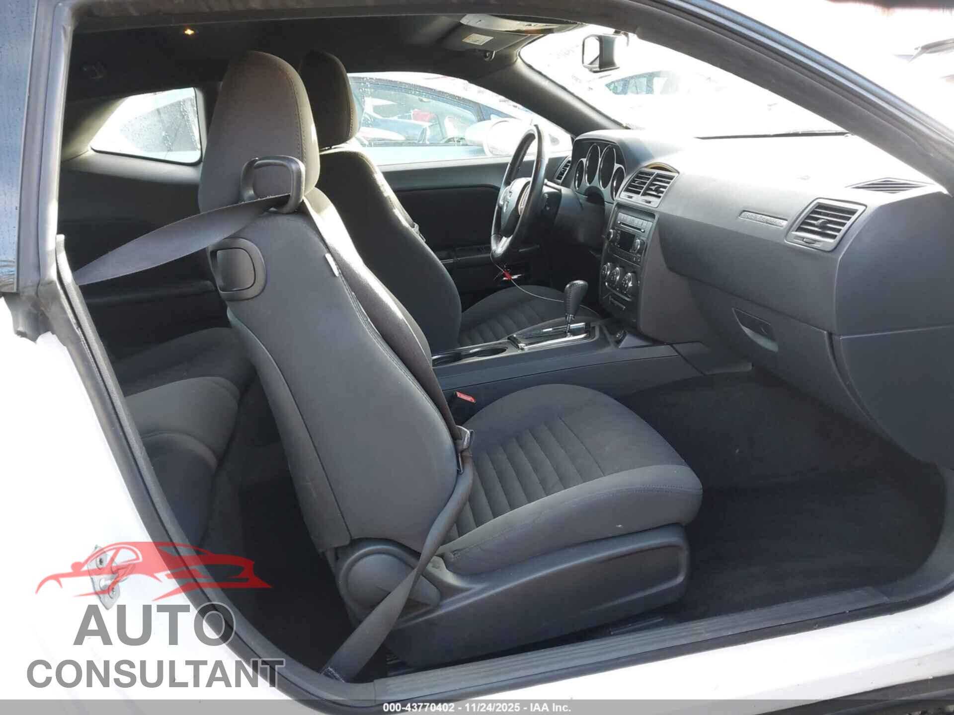 DODGE CHALLENGER 2012 - 2C3CDYAG2CH257564