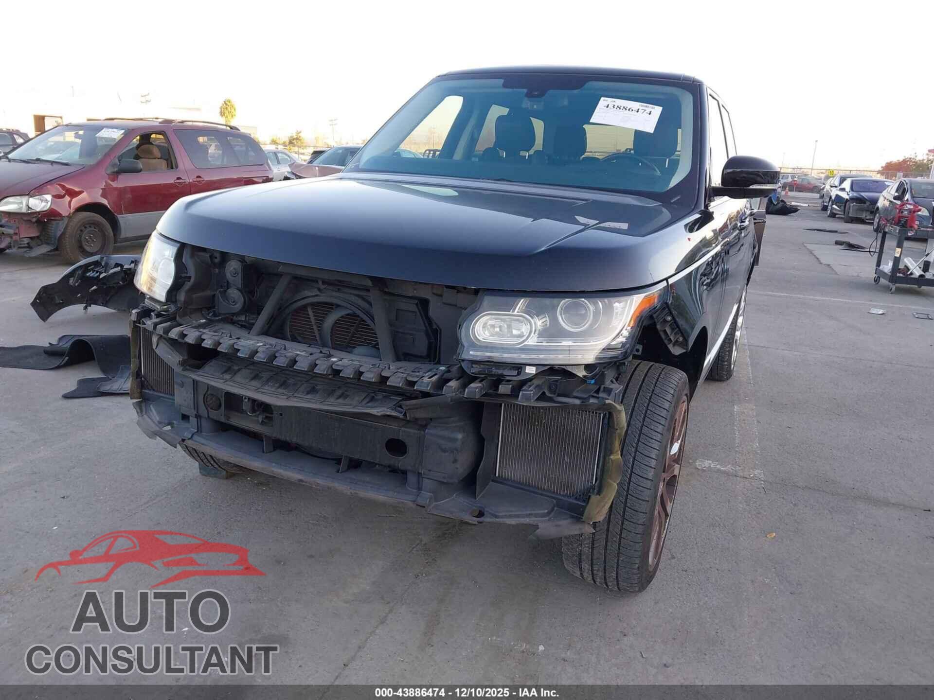 LAND ROVER RANGE ROVER 2013 - SALGS2EF3DA124466