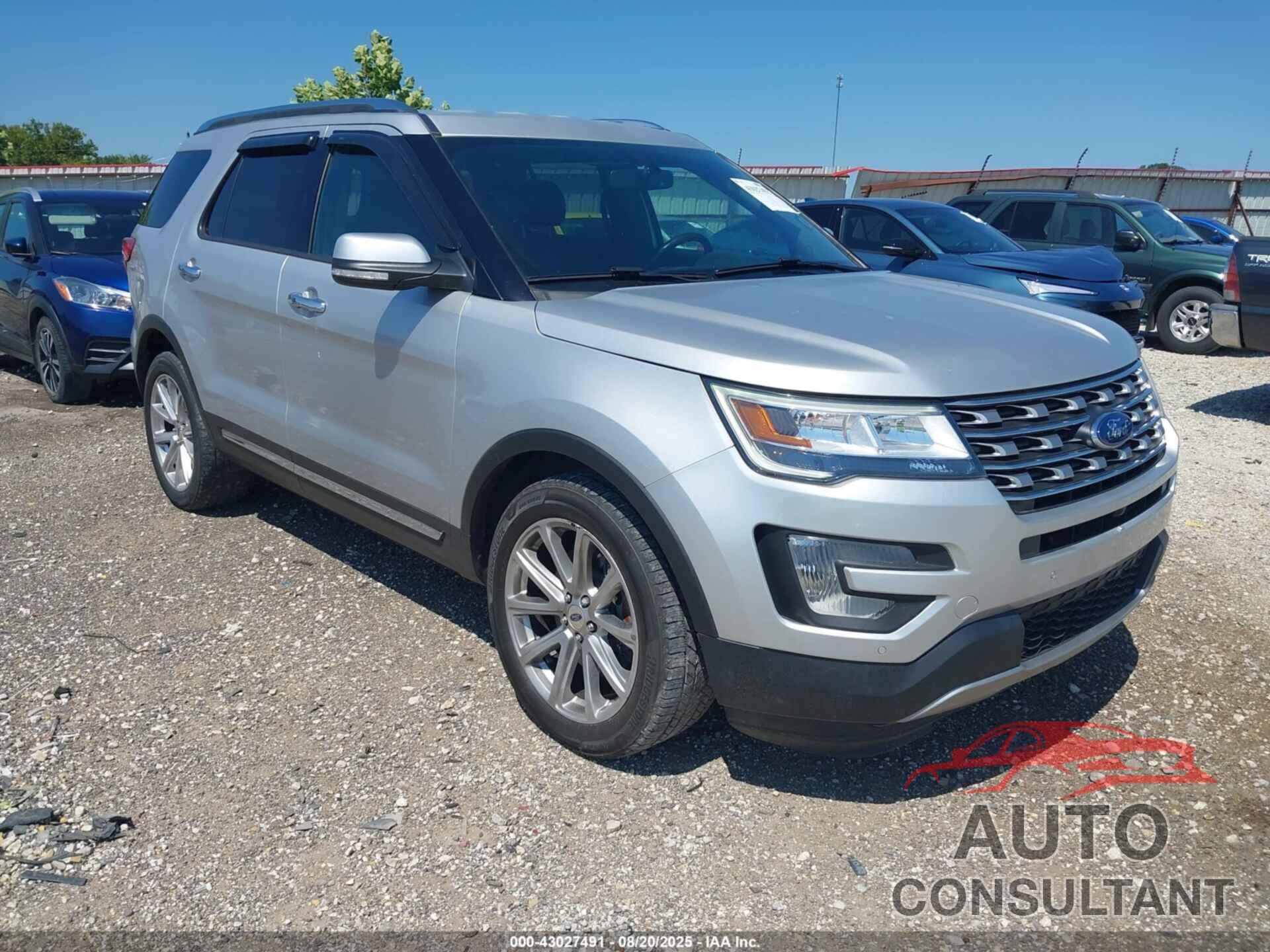 FORD EXPLORER 2017 - 1FM5K8F82HGC69224
