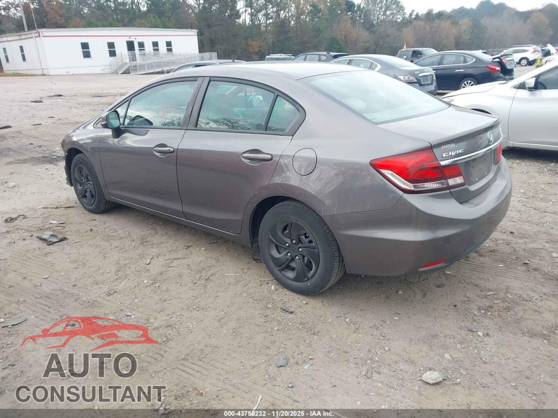 HONDA CIVIC 2013 - 19XFB2F5XDE248224
