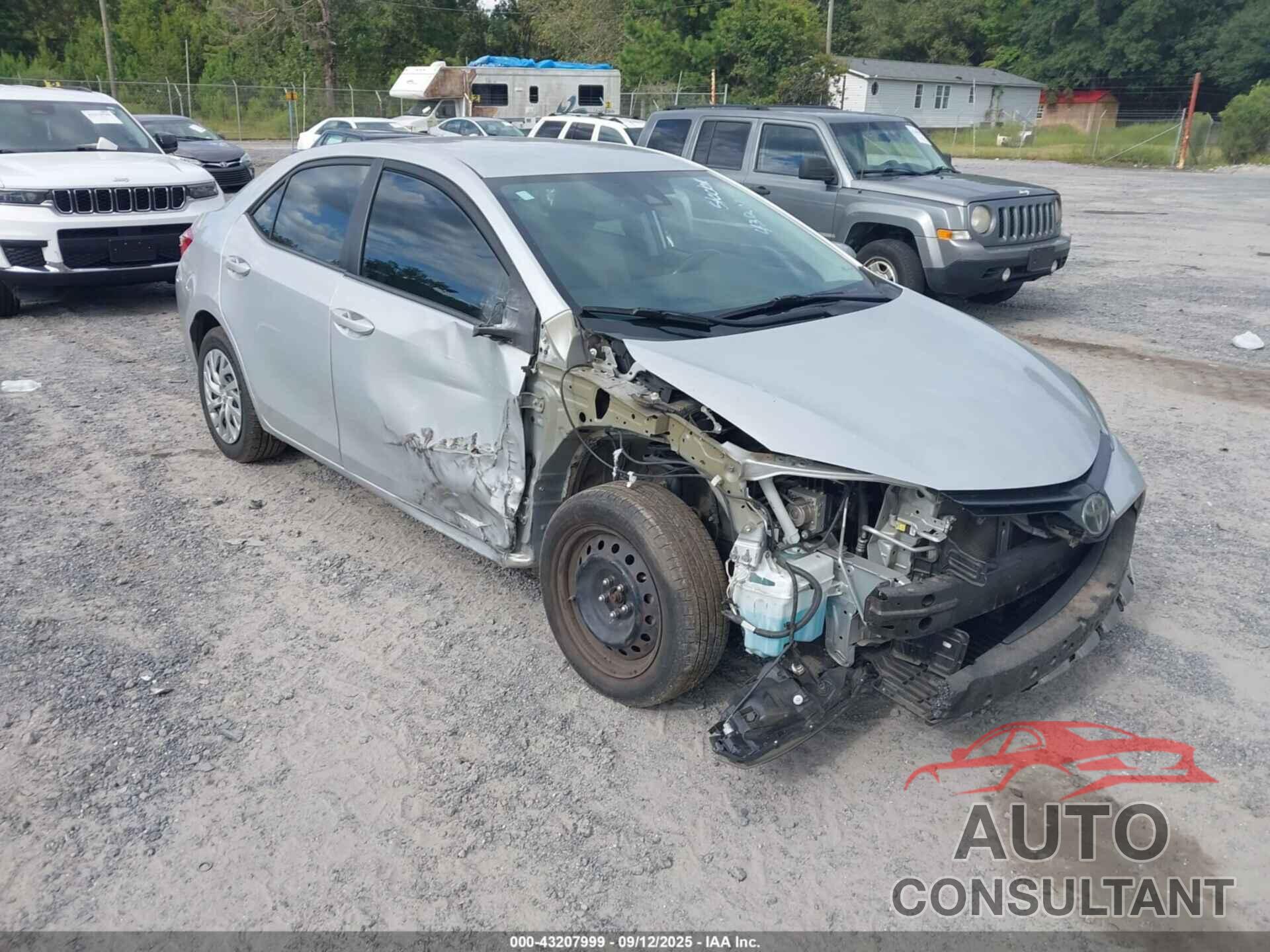 TOYOTA COROLLA 2019 - 2T1BURHE2KC132994