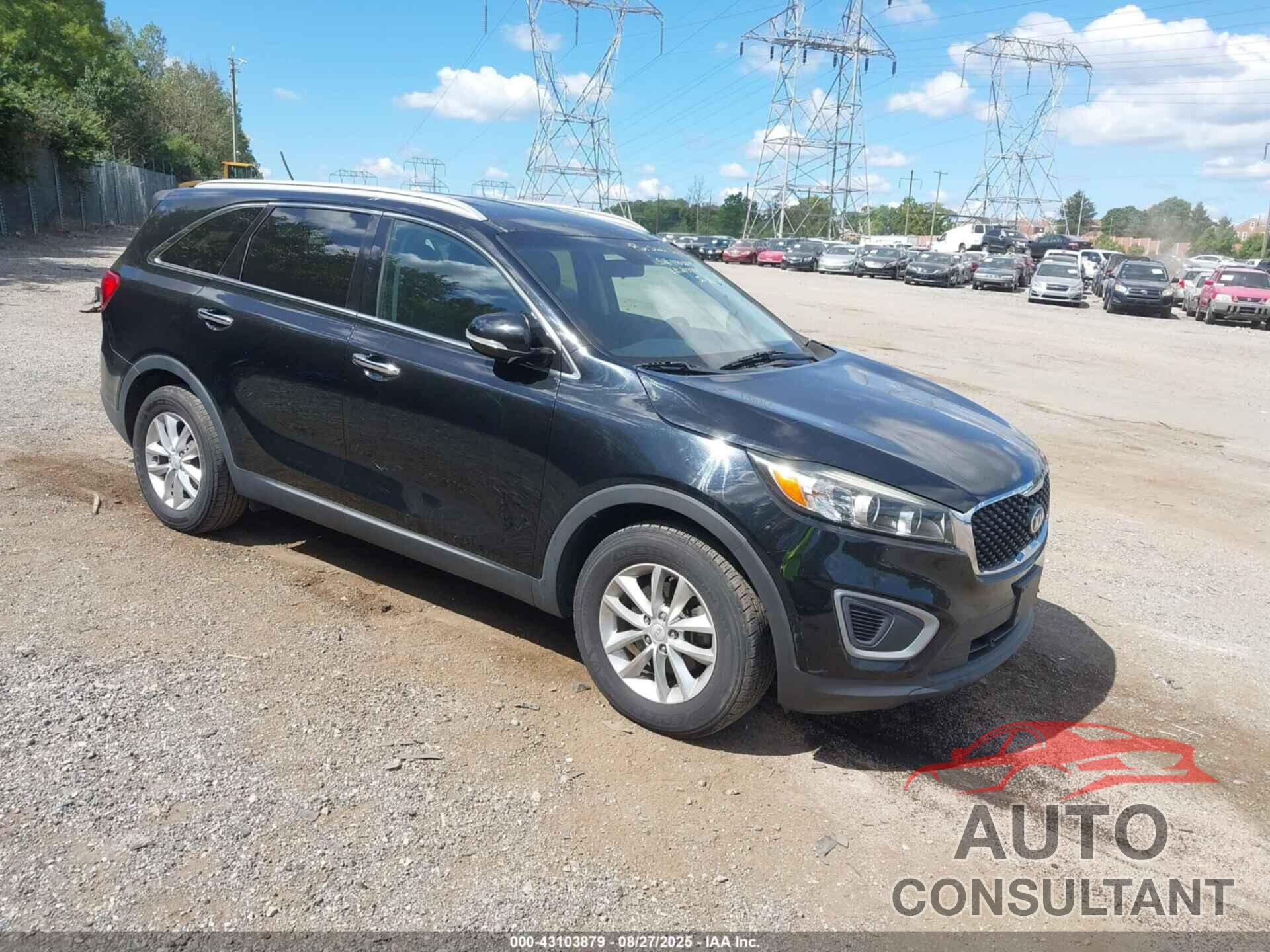 KIA SORENTO 2017 - 5XYPG4A59HG213353