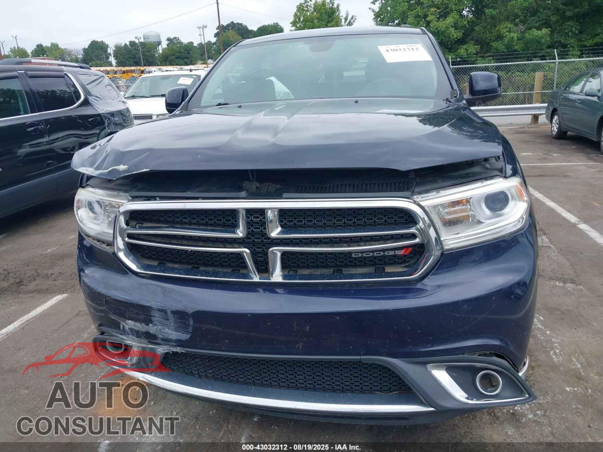 DODGE DURANGO 2017 - 1C4RDHAG2HC770958