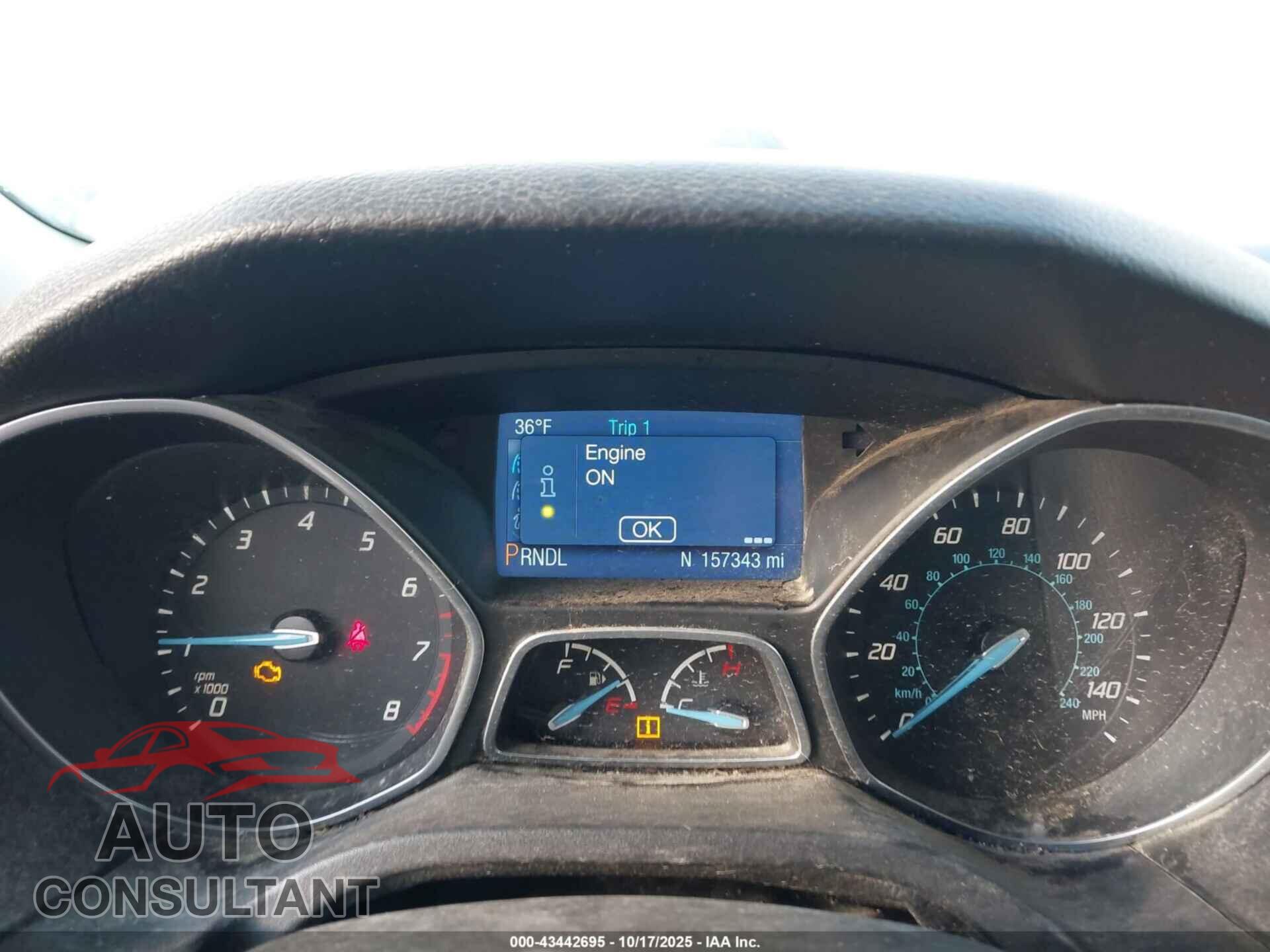 FORD FOCUS 2014 - 1FADP3F28EL200501