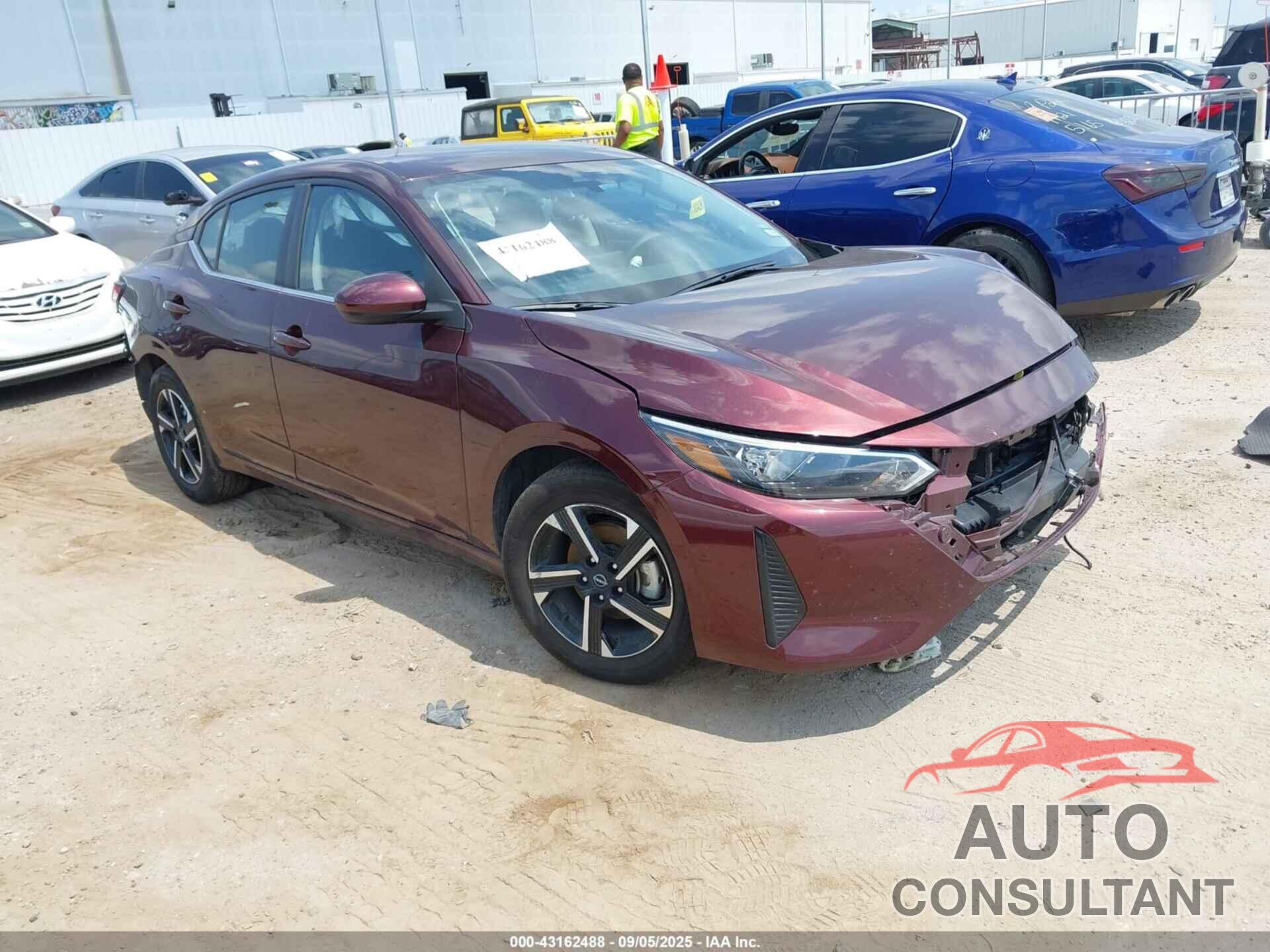 NISSAN SENTRA 2025 - 3N1AB8CV6SY279597