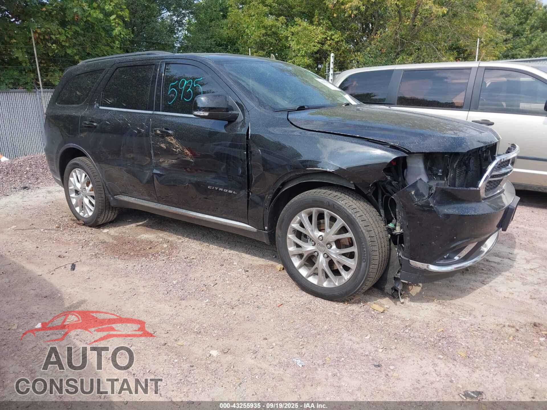 DODGE DURANGO 2014 - 1C4RDJEG4EC596355