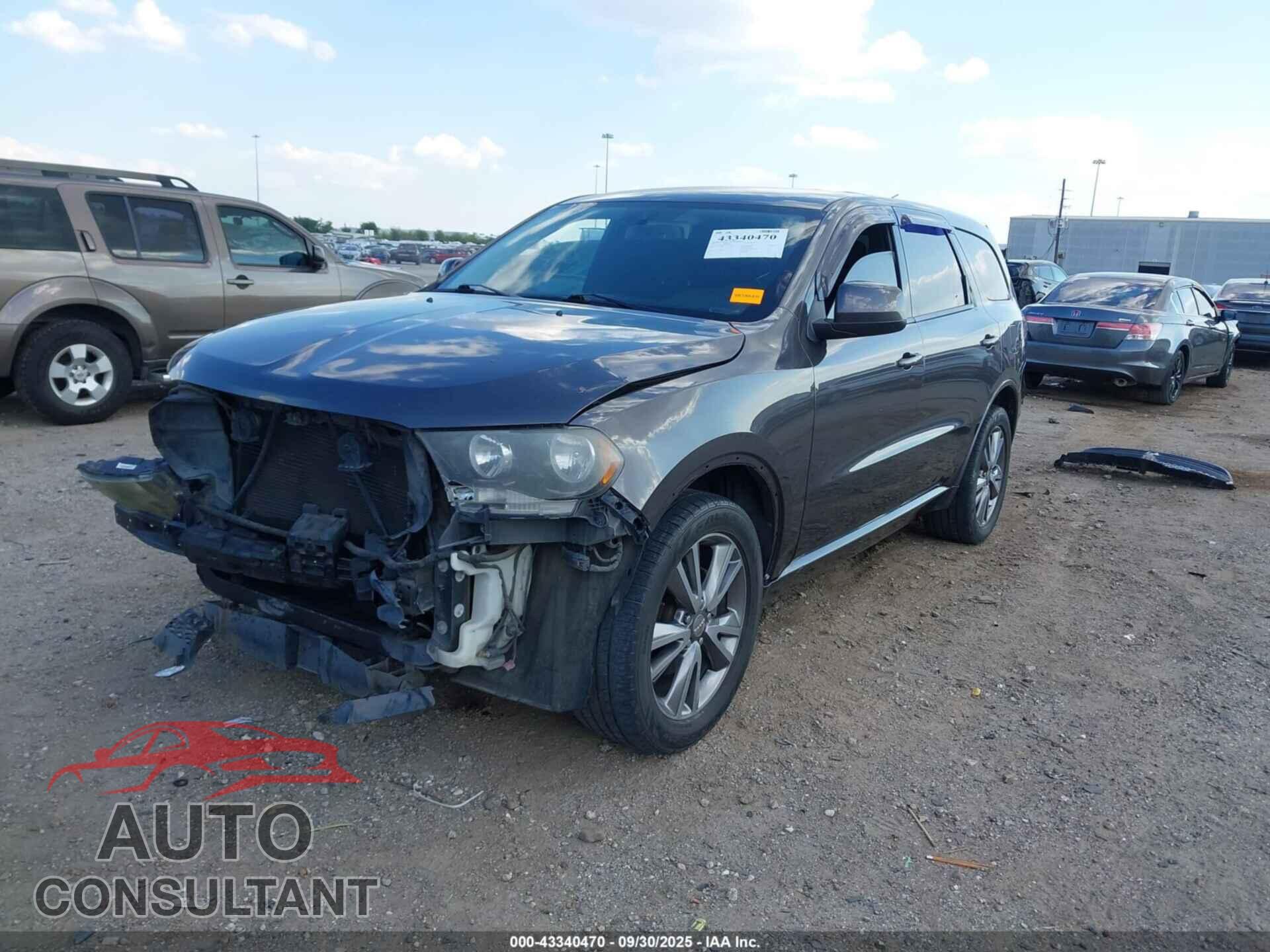 DODGE DURANGO 2013 - 1C4RDHAGXDC694433