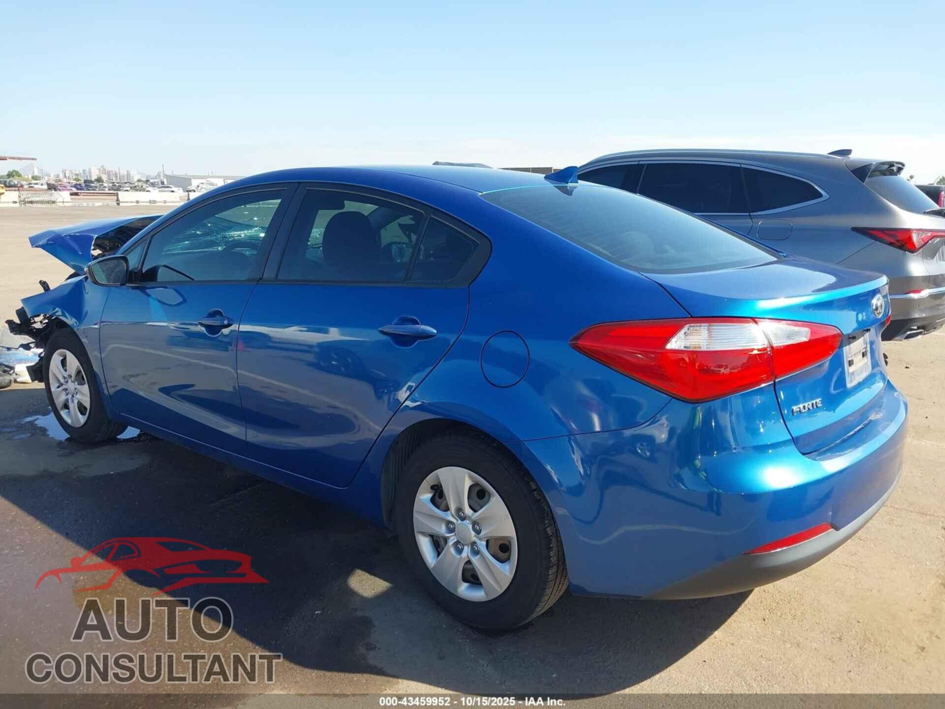 KIA FORTE 2015 - KNAFX4A62F5259548