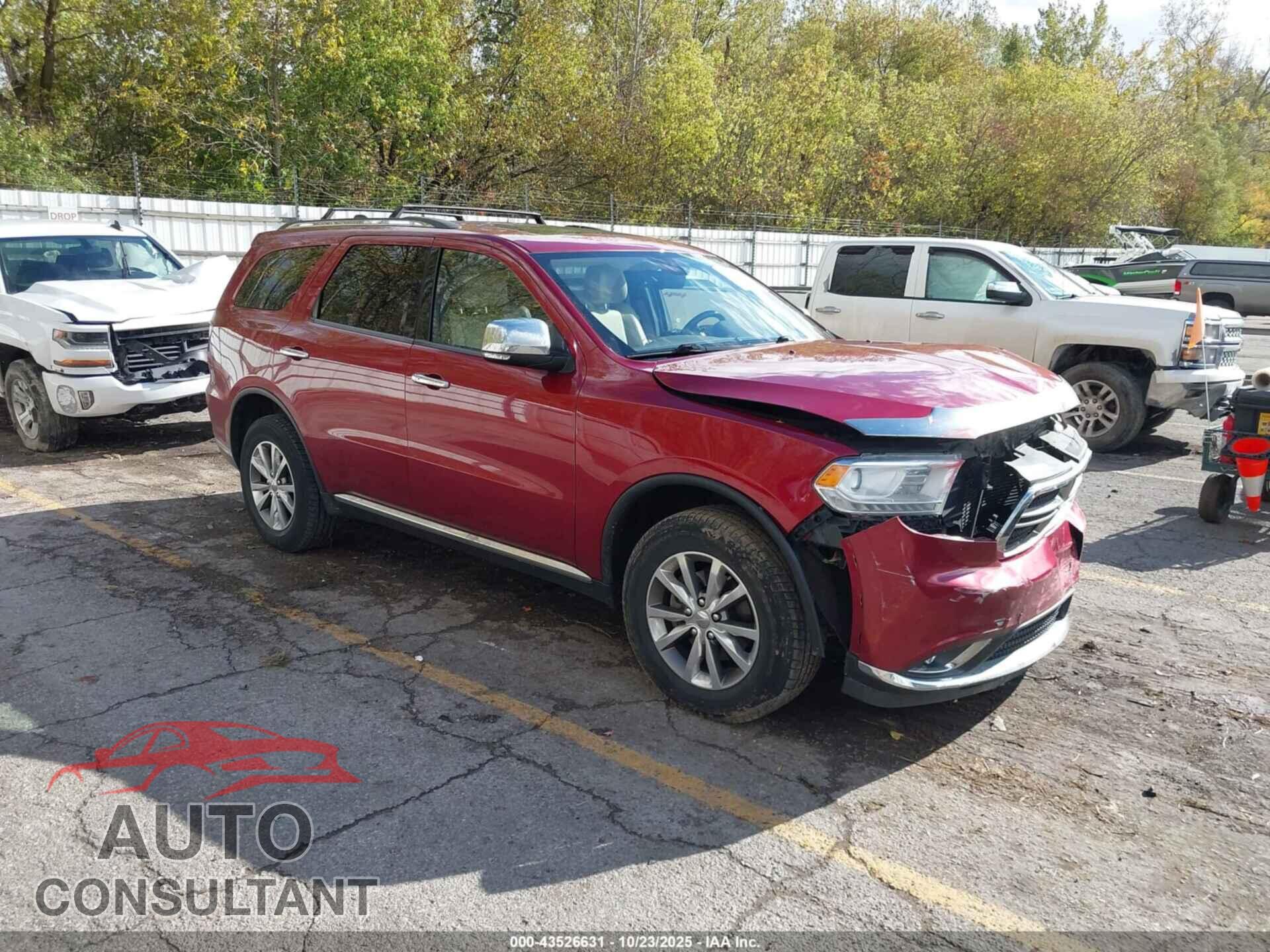 DODGE DURANGO 2015 - 1C4RDJDG0FC120638