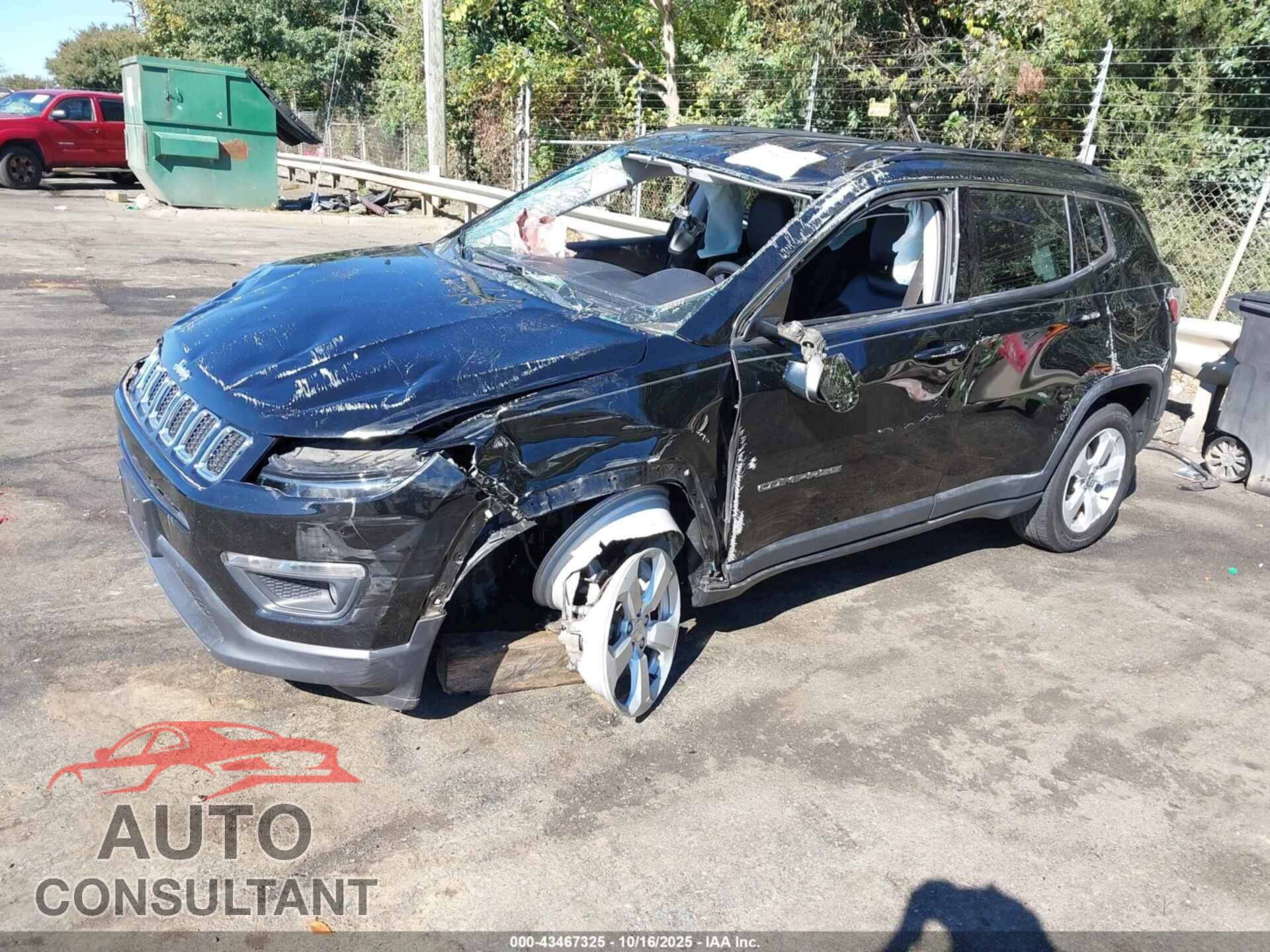 JEEP NEW COMPASS 2017 - 3C4NJDBB4HT664549