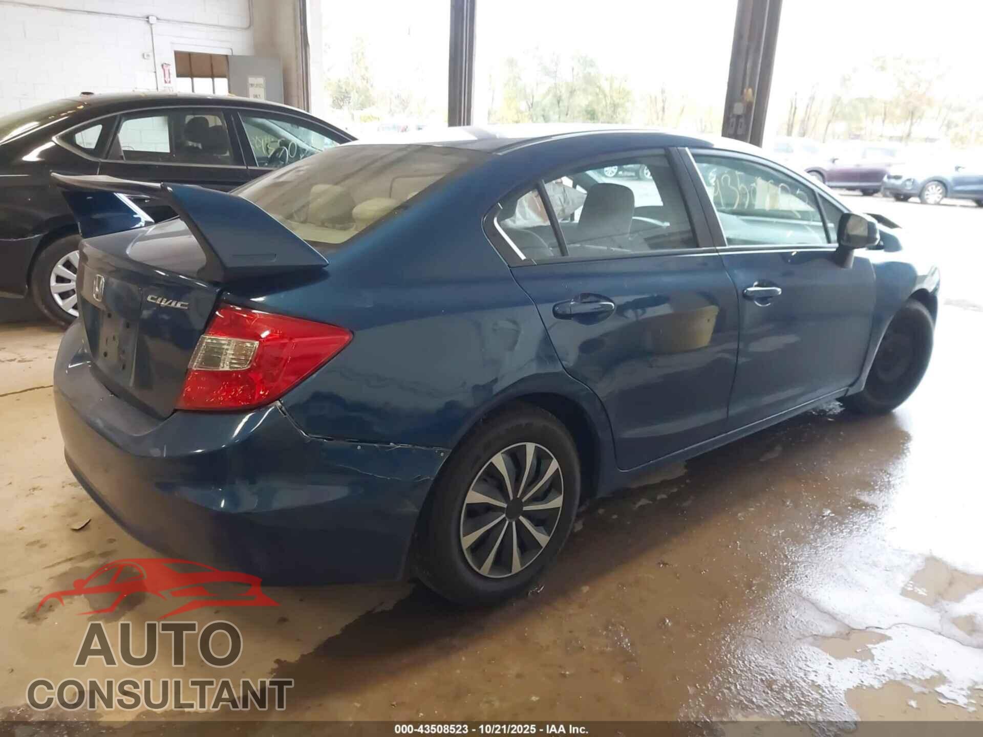 HONDA CIVIC 2012 - 19XFB2F52CE019082