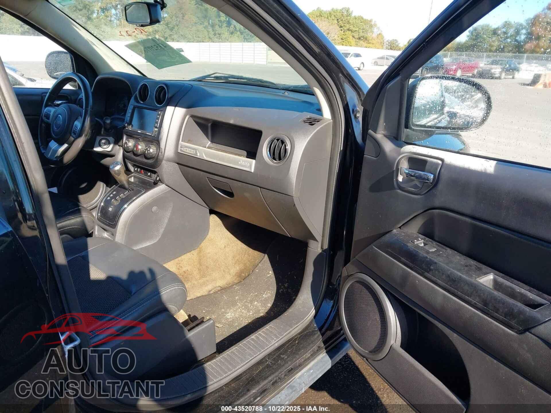 JEEP COMPASS 2017 - 1C4NJCBA4HD186768