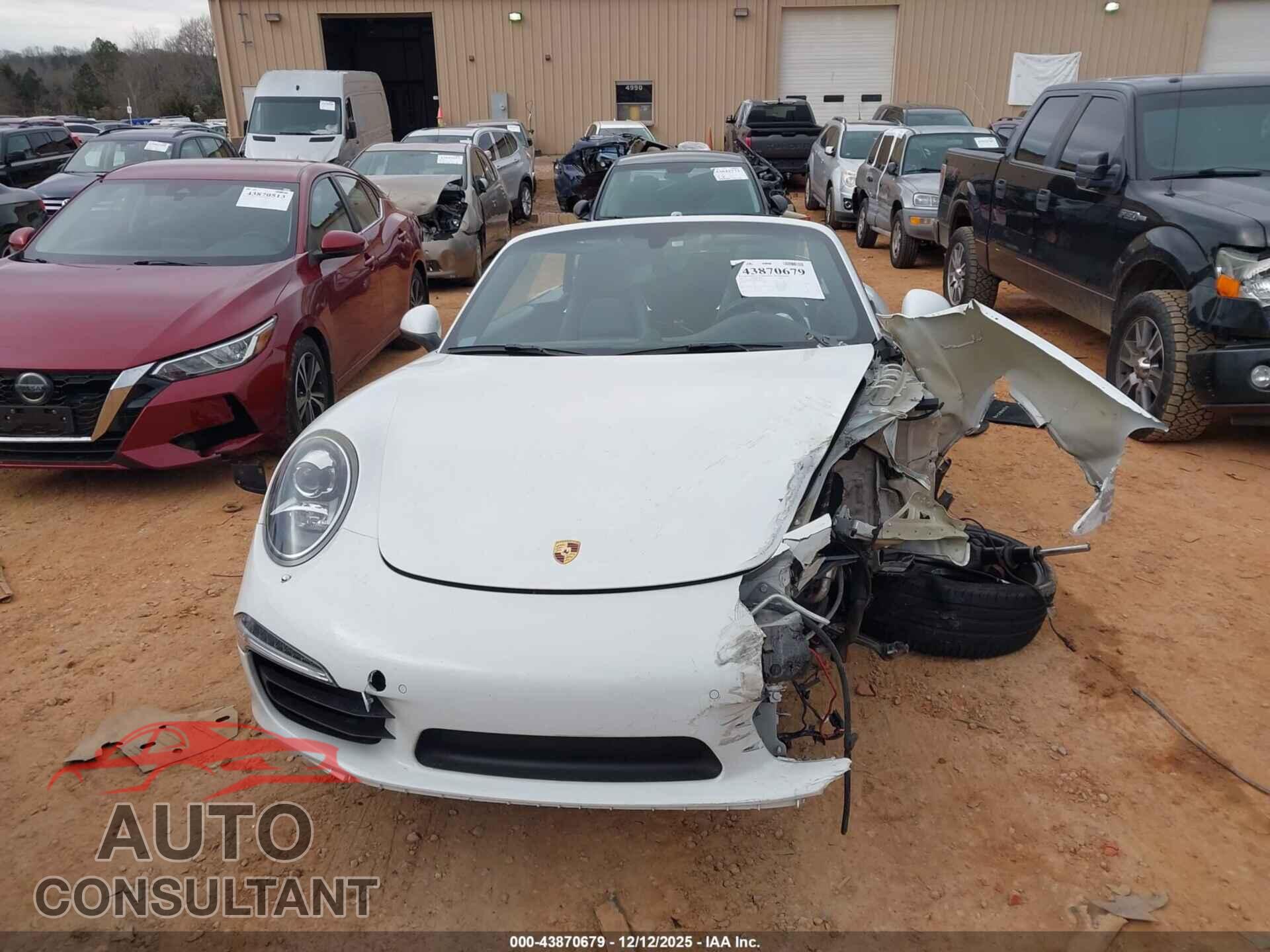 PORSCHE 911 2013 - WP0CB2A98DS156121