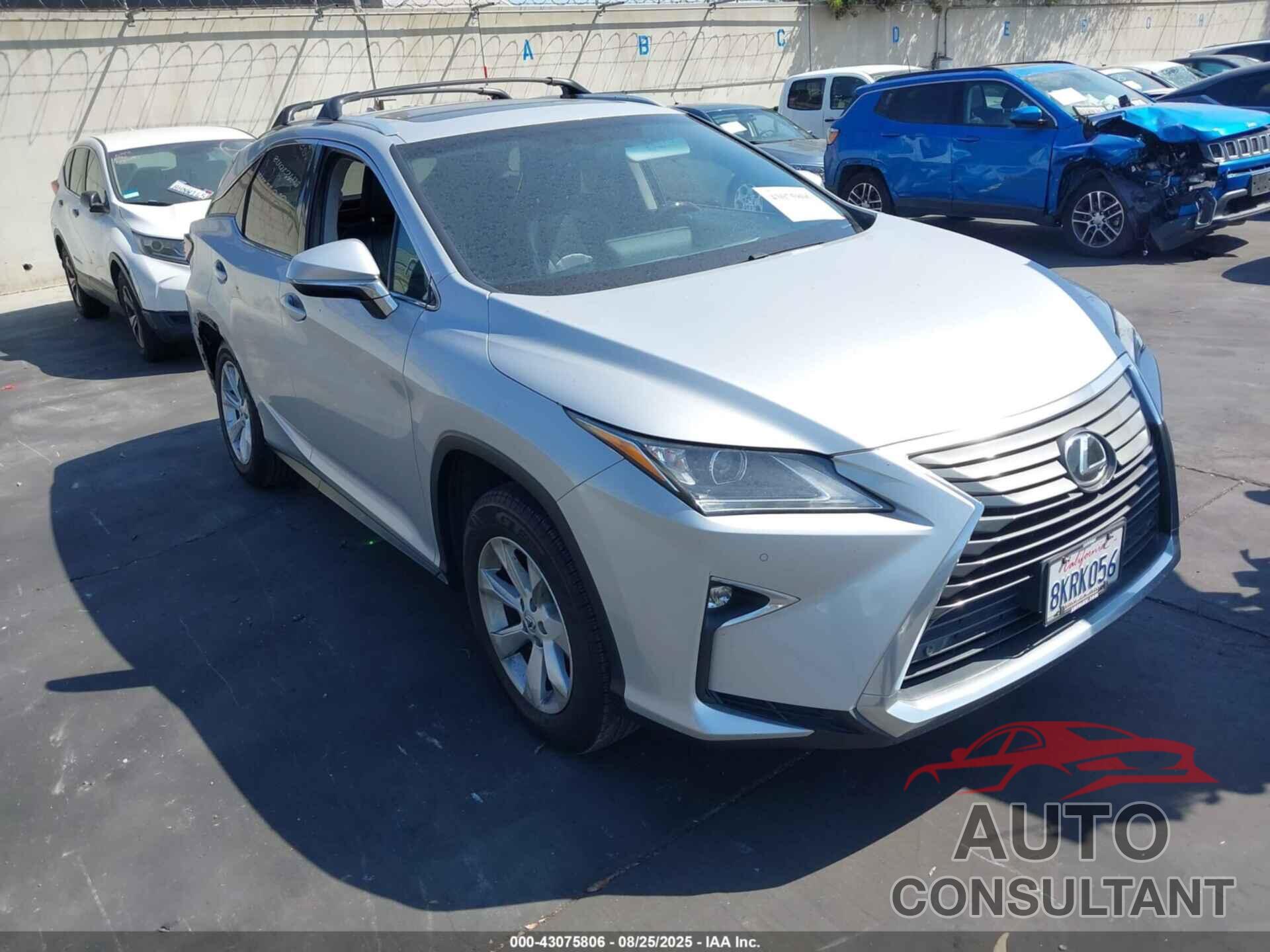 LEXUS RX 350 2016 - 2T2ZZMCA8GC018573