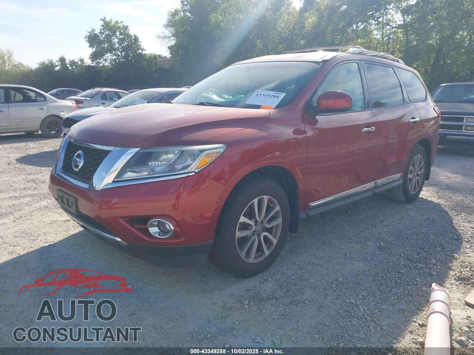 NISSAN PATHFINDER 2013 - 5N1AR2MM8DC600302