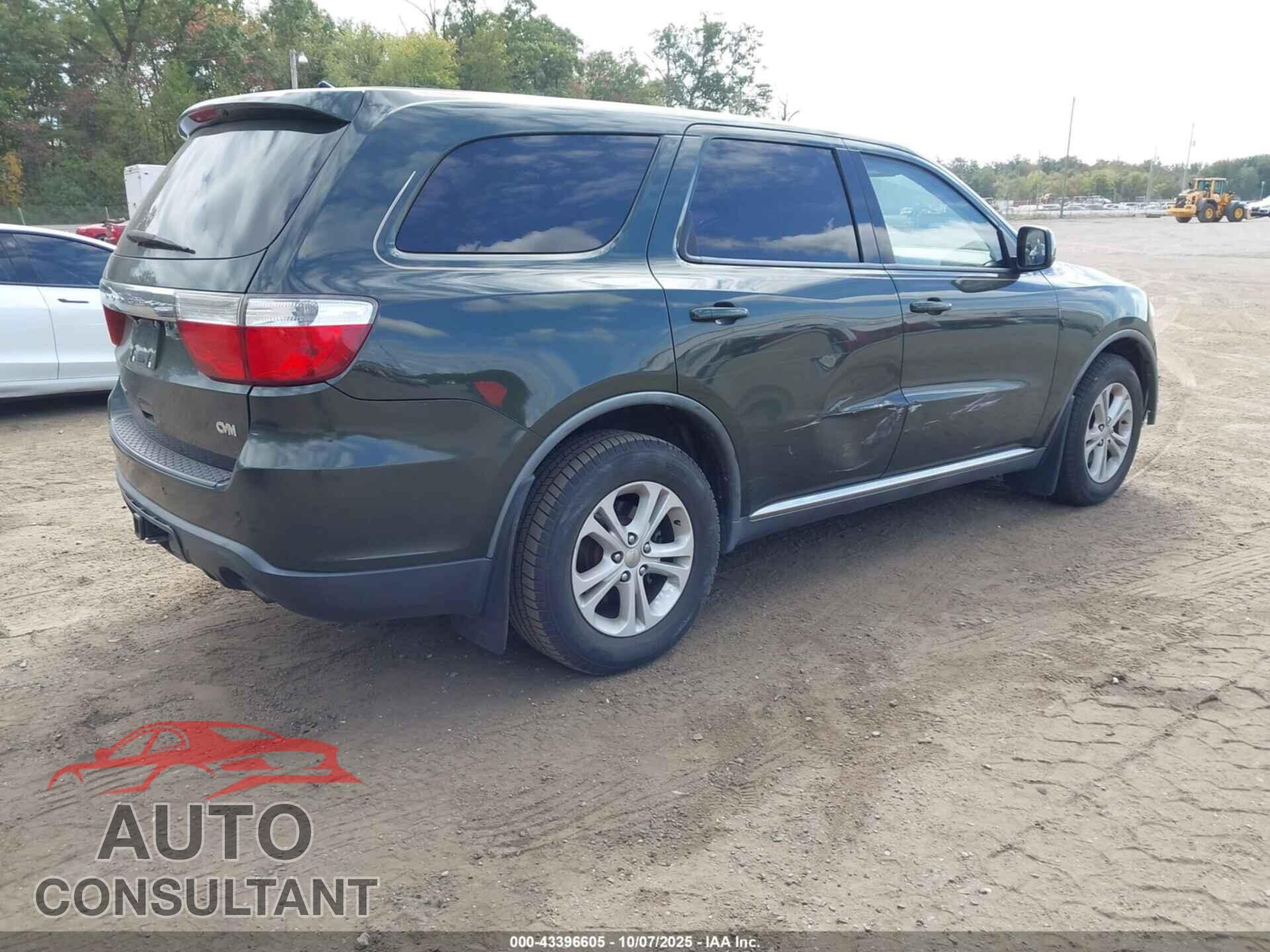 DODGE DURANGO 2011 - 1D4RD2GG8BC645266