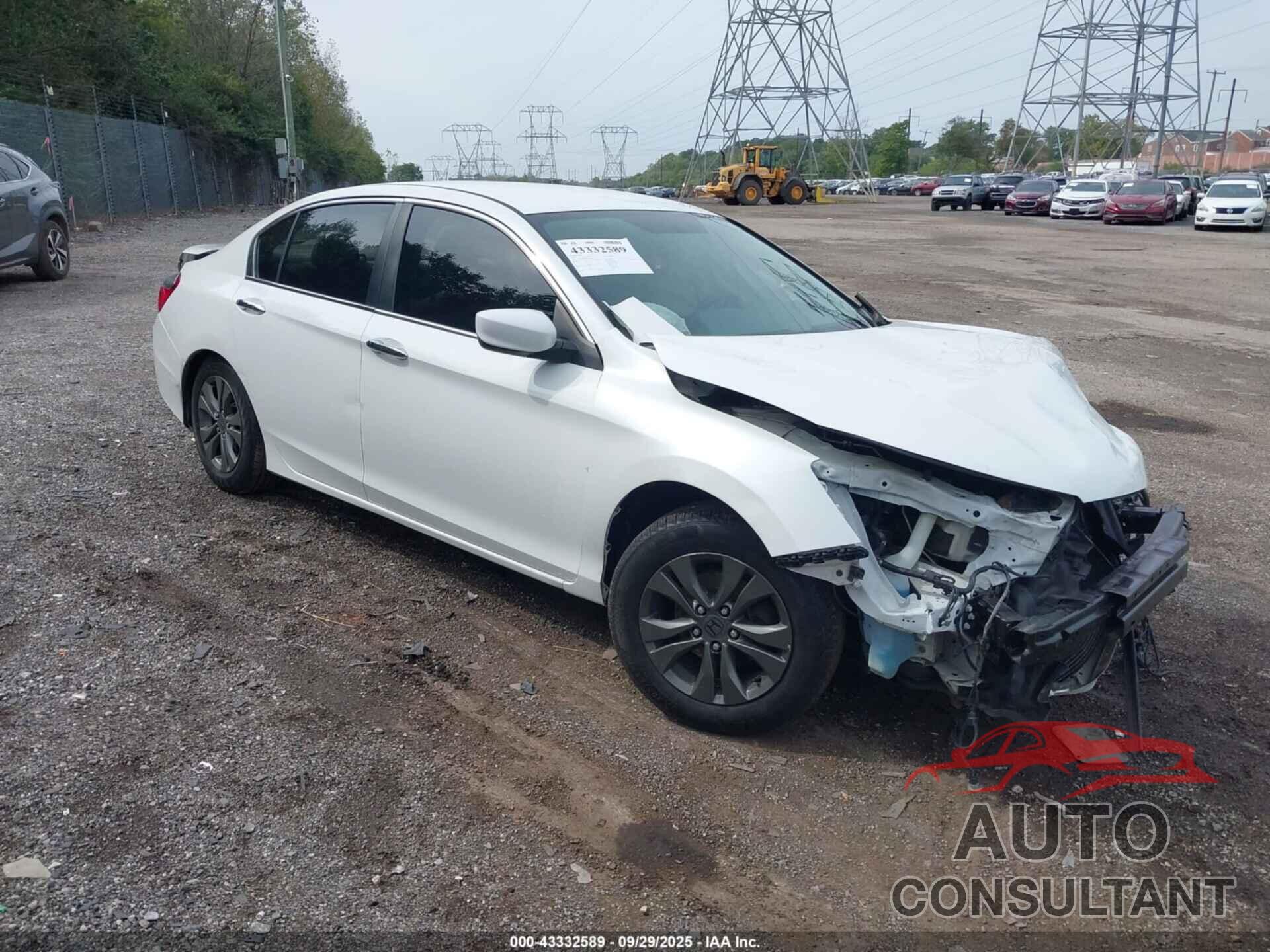 HONDA ACCORD 2014 - 1HGCR2F38EA051362