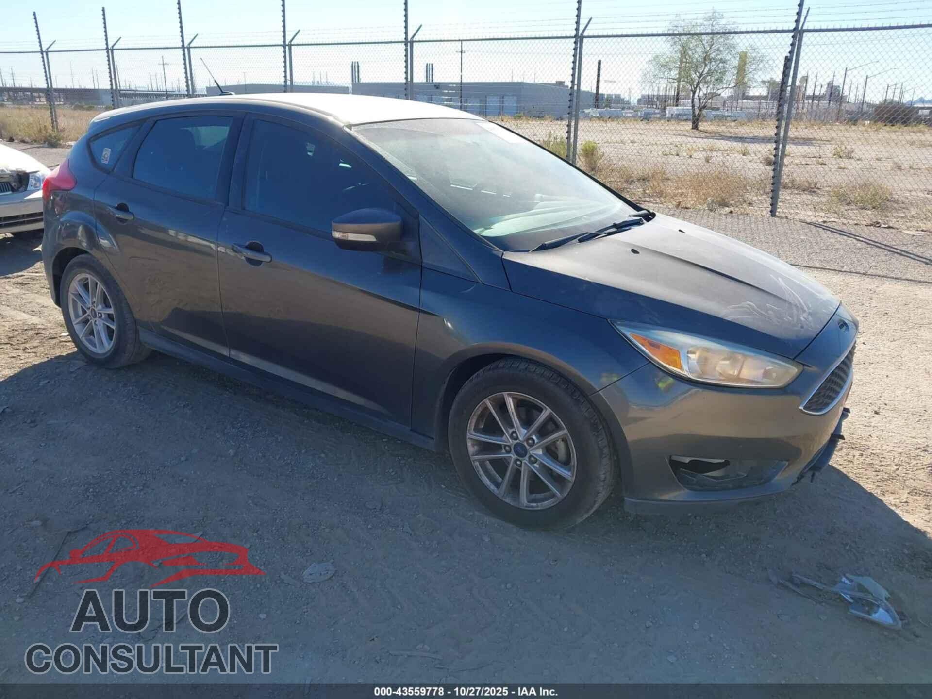 FORD FOCUS 2017 - 1FADP3K25HL295495