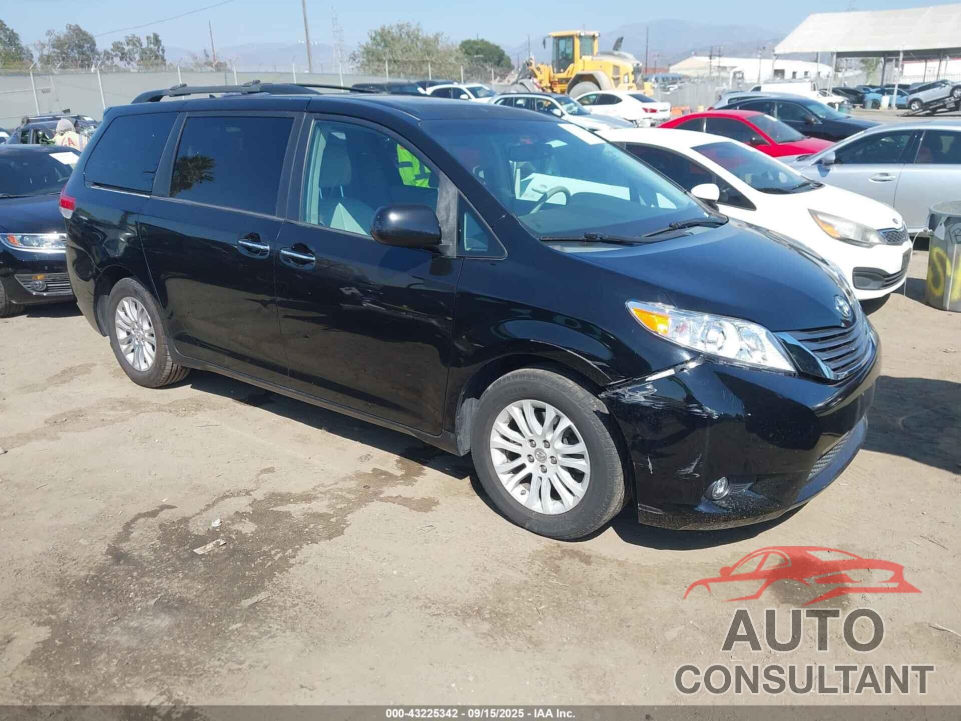 TOYOTA SIENNA 2011 - 5TDYK3DCXBS061262
