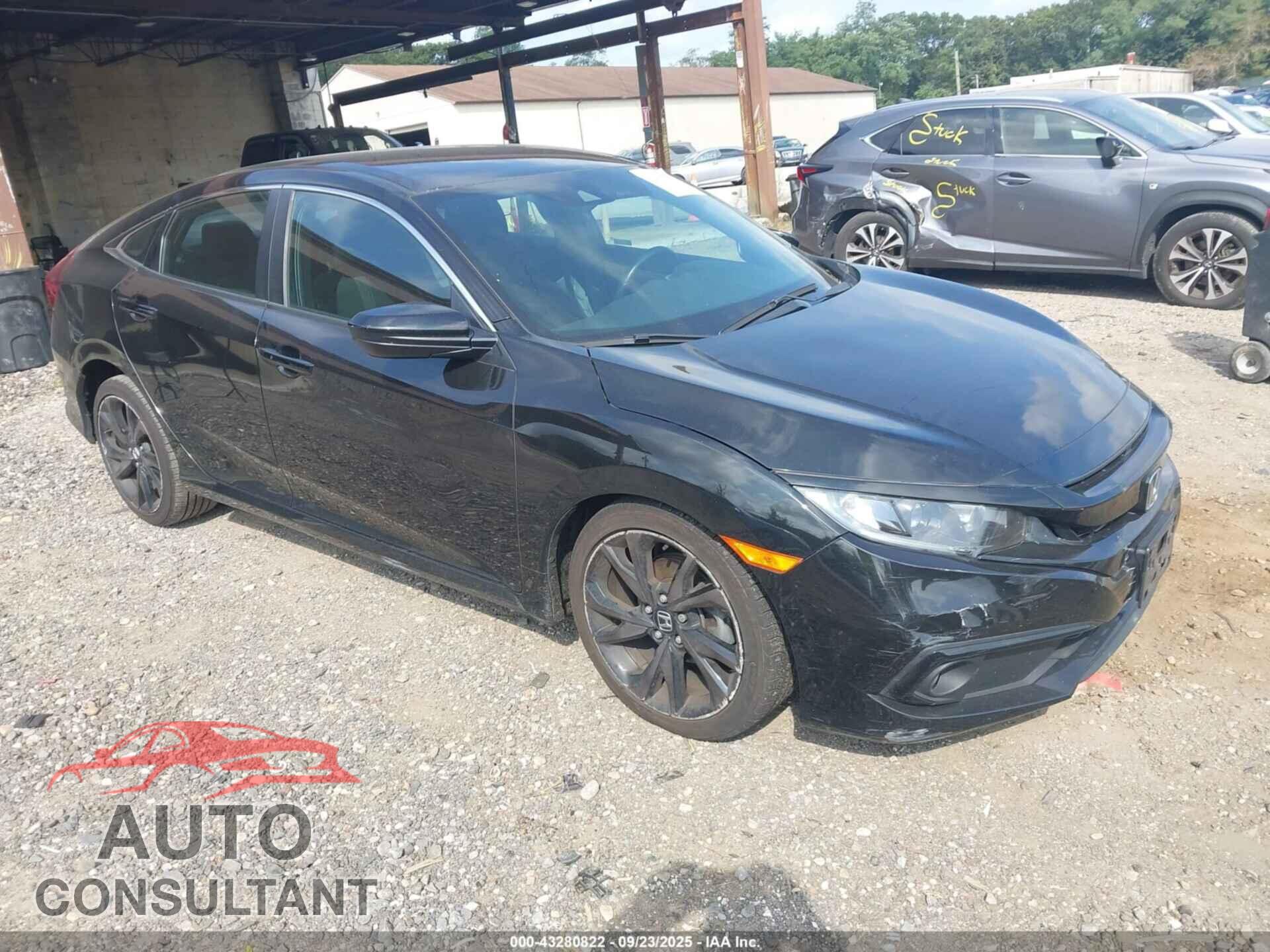 HONDA CIVIC 2019 - 2HGFC2F88KH504774