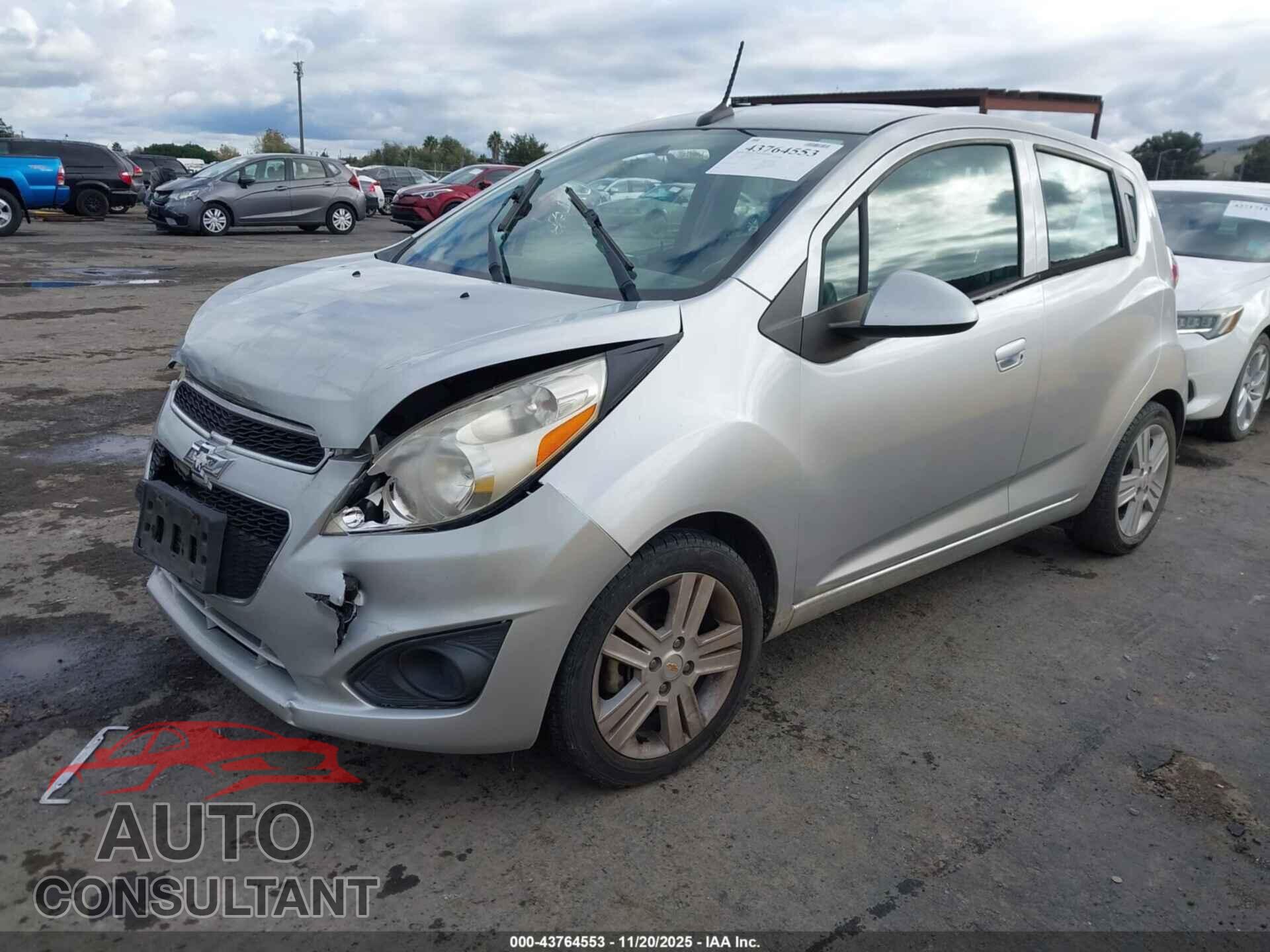 CHEVROLET SPARK 2014 - KL8CD6S94EC575331