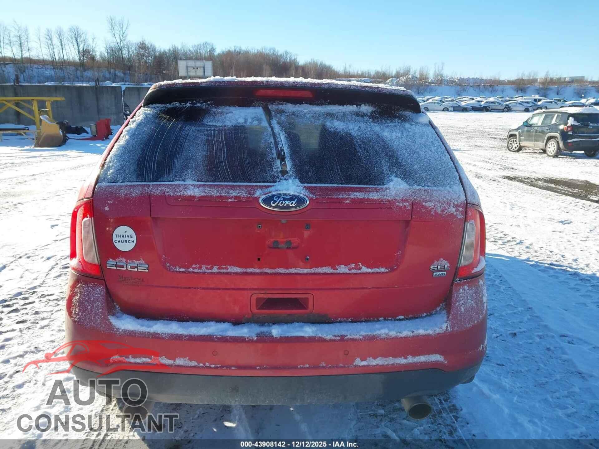 FORD EDGE 2012 - 2FMDK4JC0CEA25196