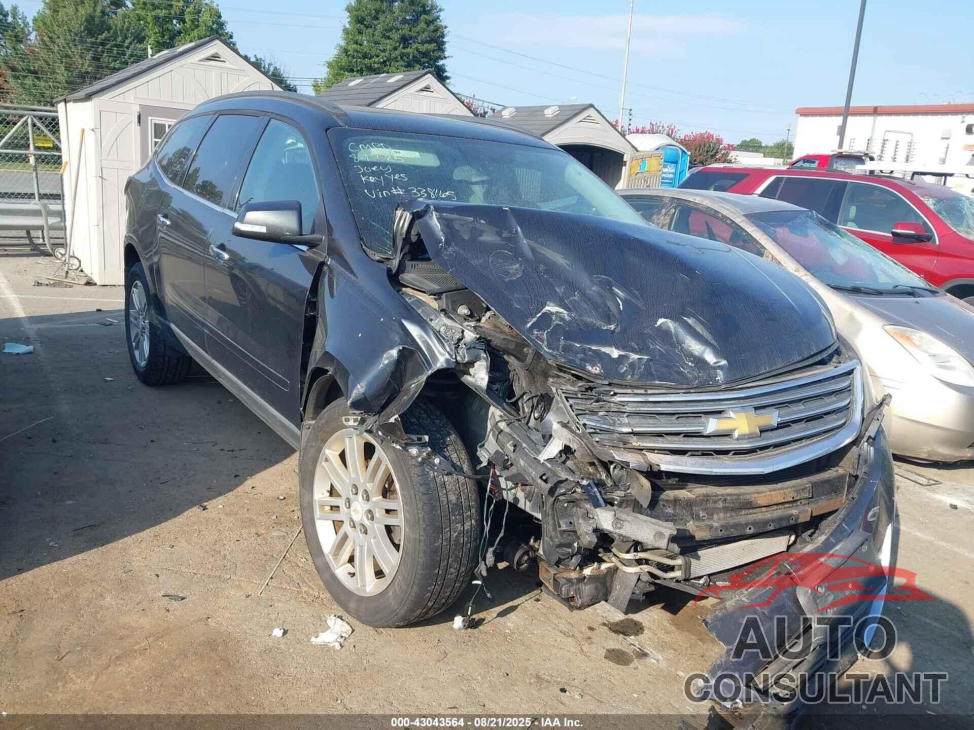 CHEVROLET TRAVERSE 2014 - 1GNKRGKDXEJ338165