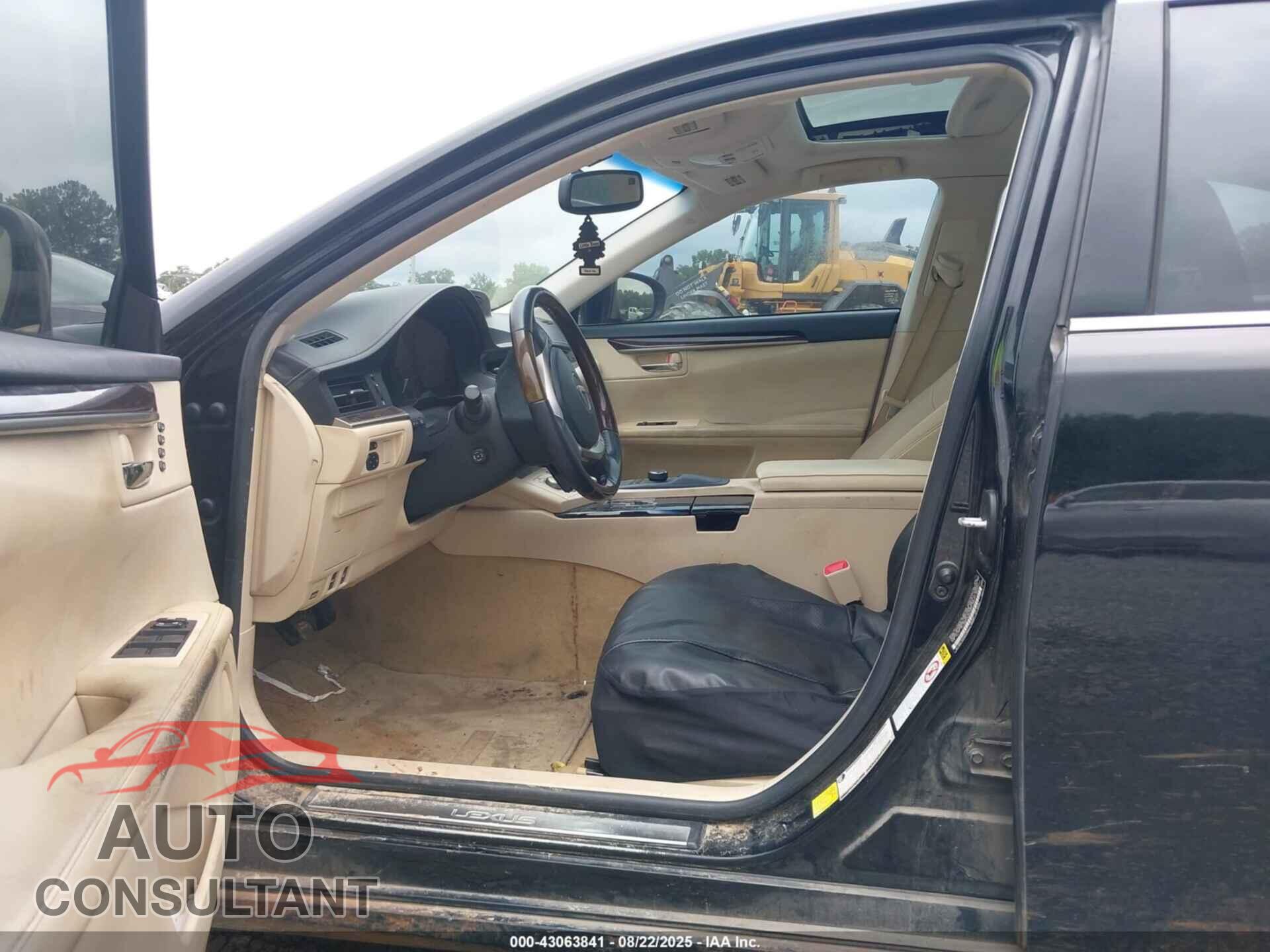 LEXUS ES 350 2013 - JTHBK1GG4D2012186
