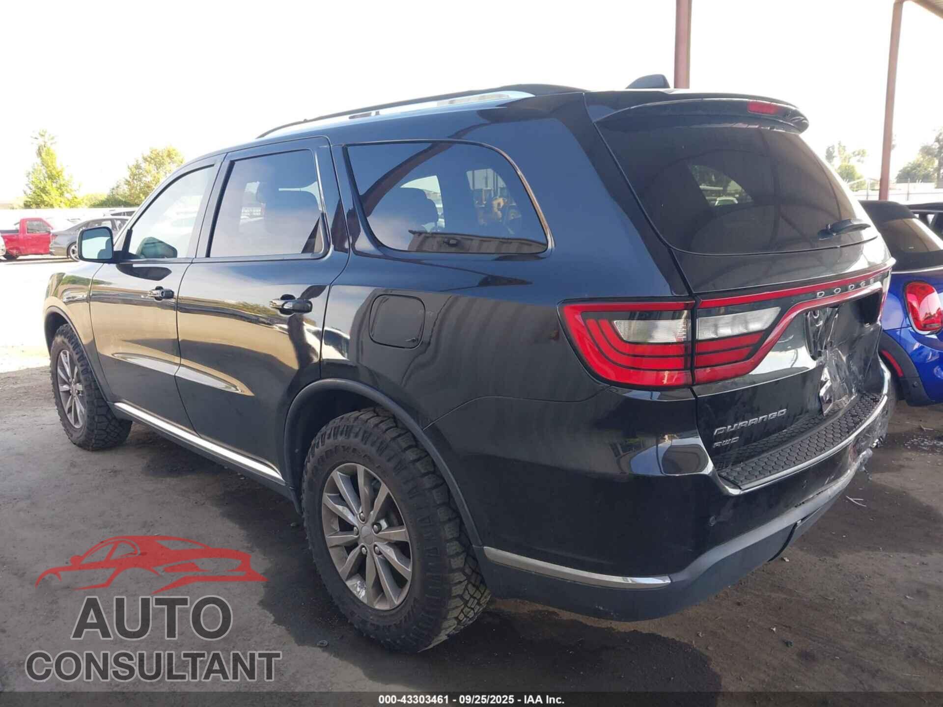 DODGE DURANGO 2017 - 1C4RDJAG6HC737372