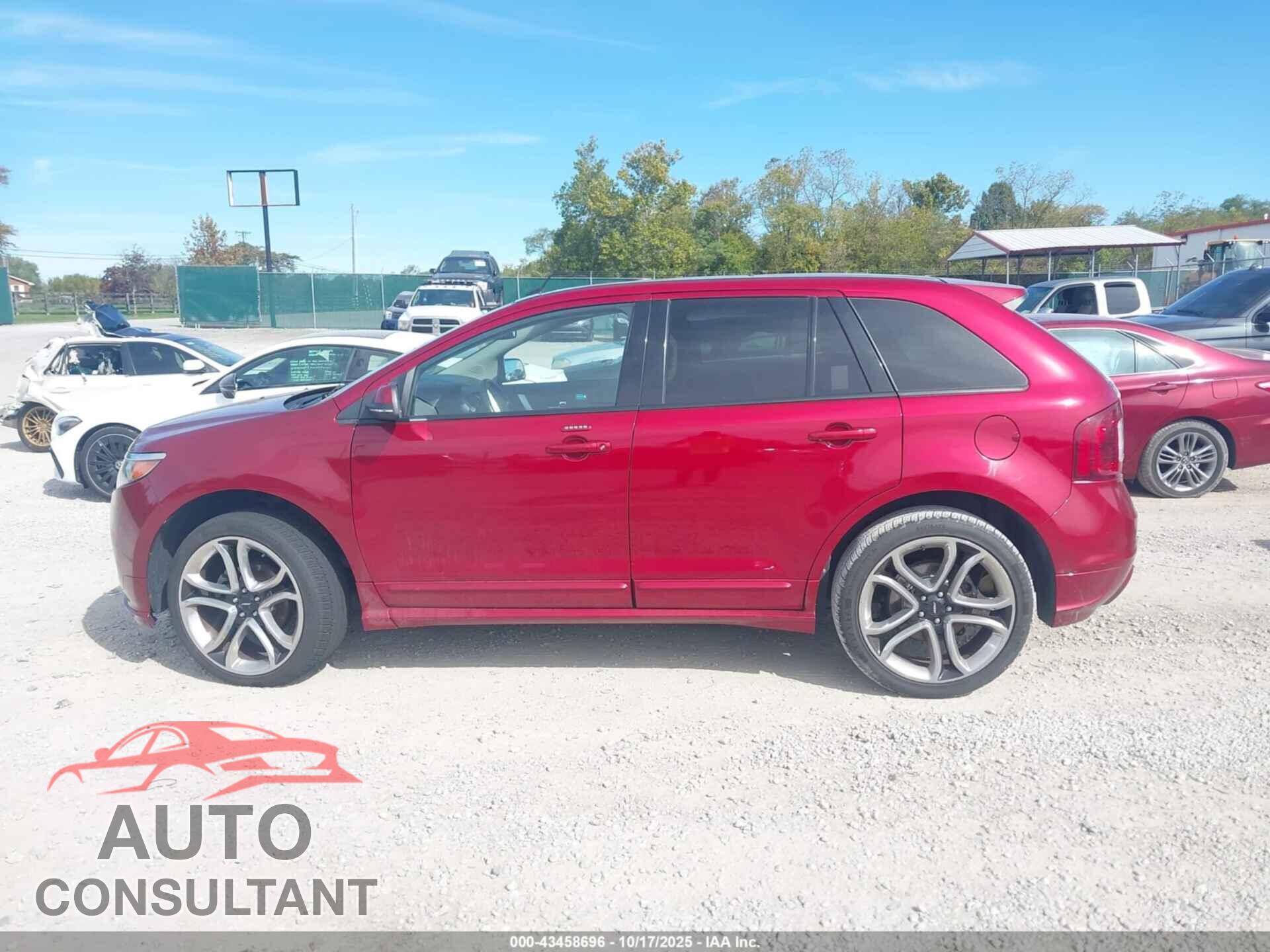 FORD EDGE 2013 - 2FMDK4AK2DBC65456