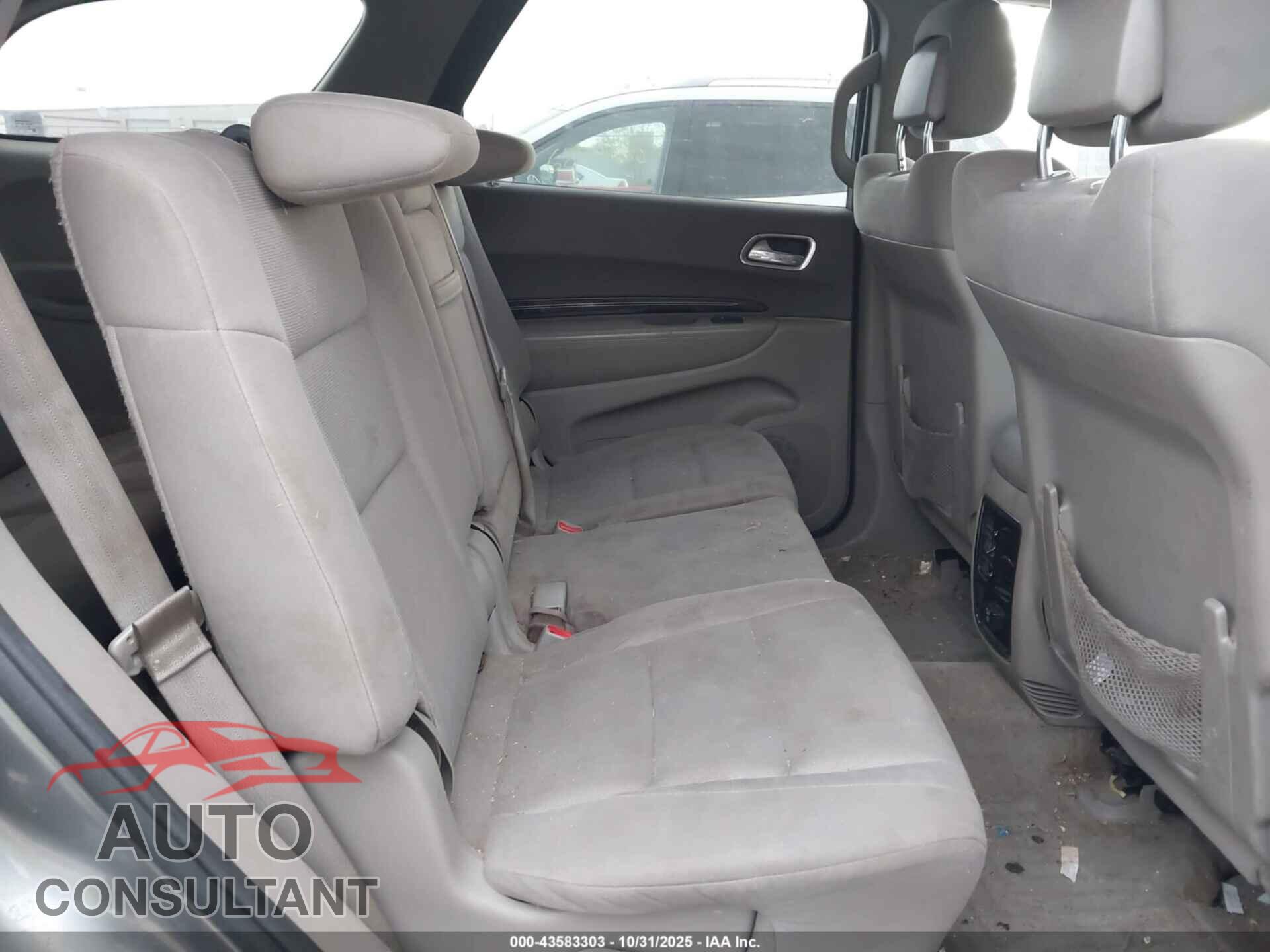 DODGE DURANGO 2011 - 1D4RE4GG8BC742525