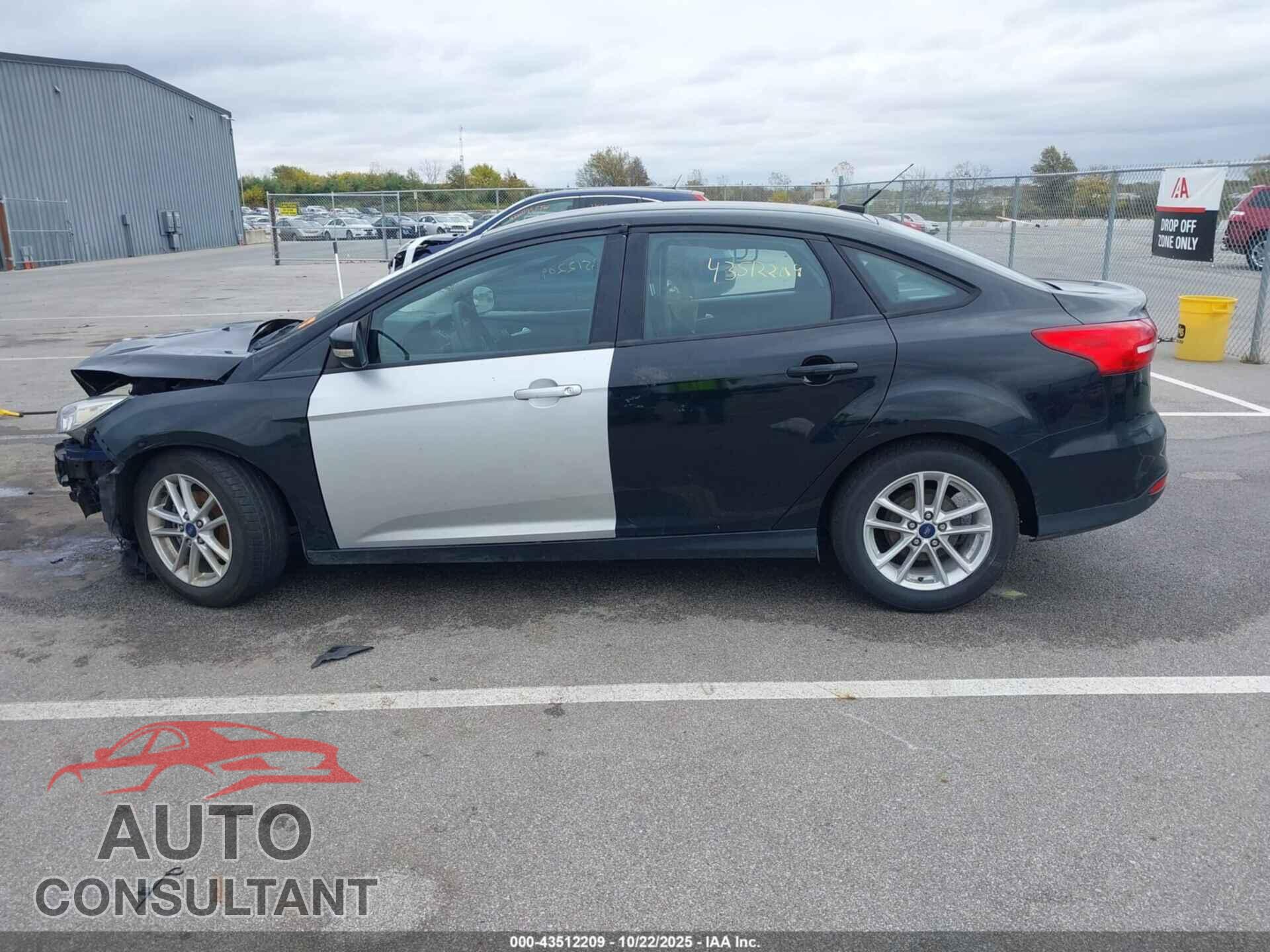 FORD FOCUS 2016 - 1FADP3F20GL340965