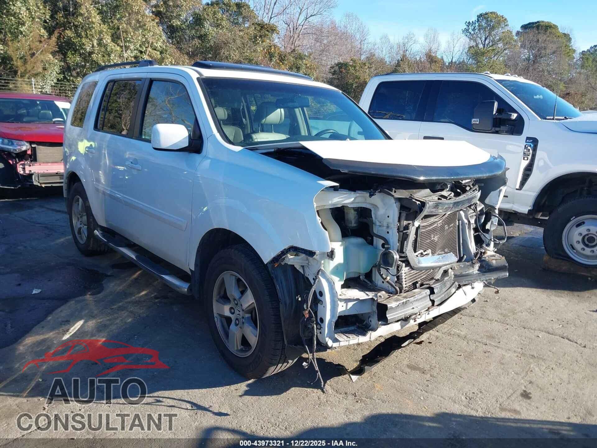 HONDA PILOT 2009 - 5FNYF38519B024826