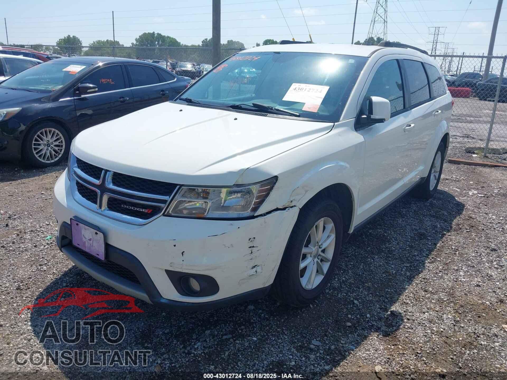DODGE JOURNEY 2014 - 3C4PDCBG9ET117536