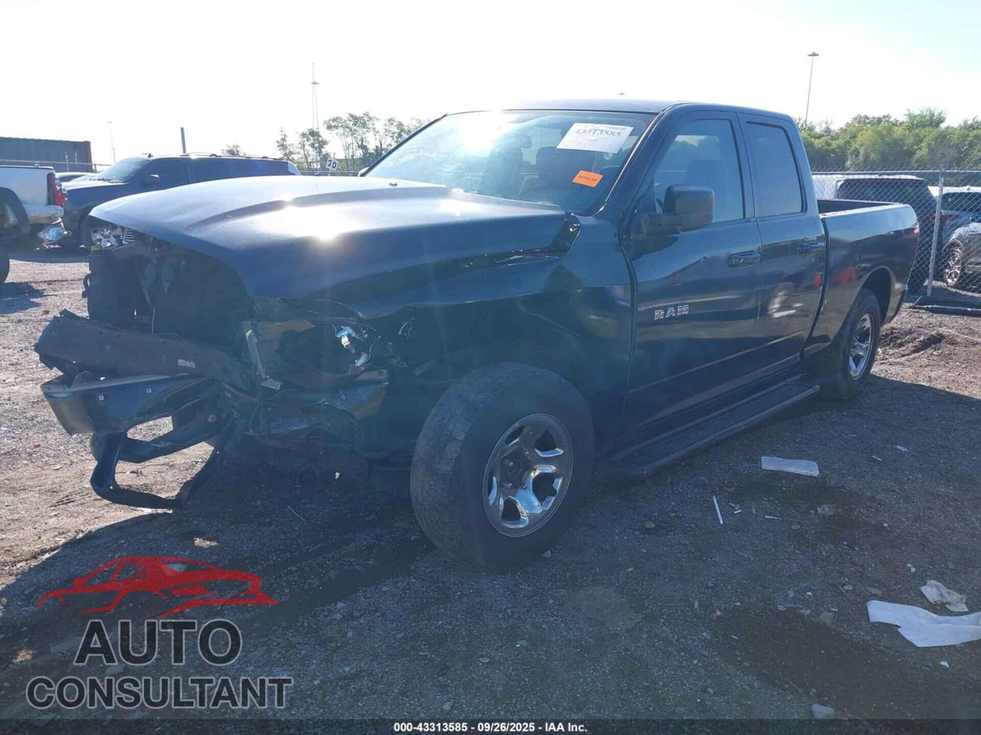 DODGE RAM 1500 2010 - 1D7RB1GP9AS141560
