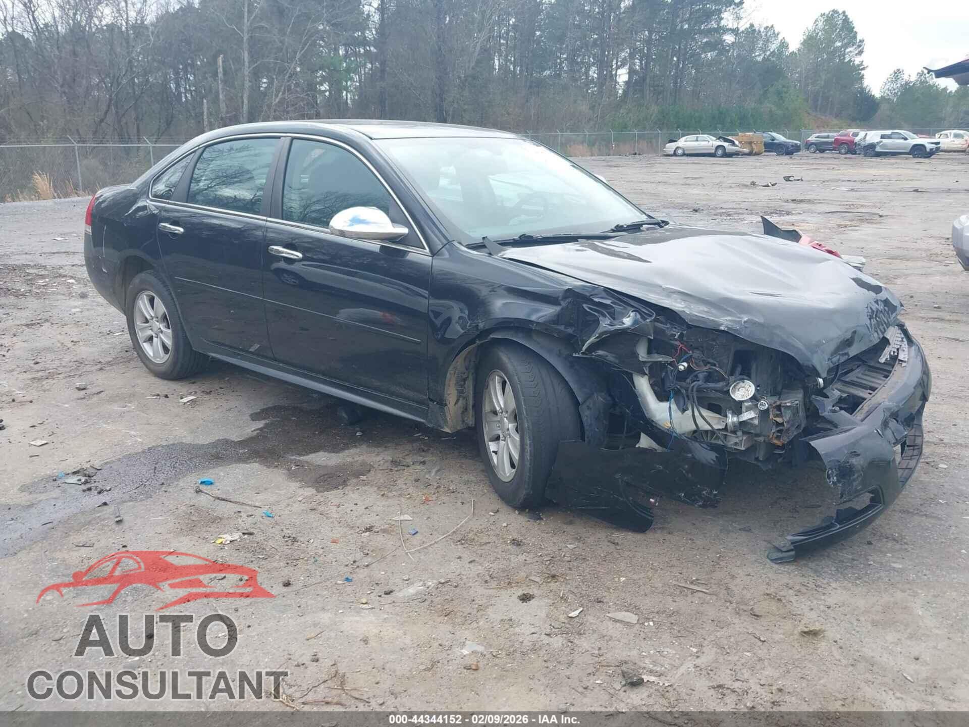 CHEVROLET IMPALA 2012 - 2G1WF5E37C1203509