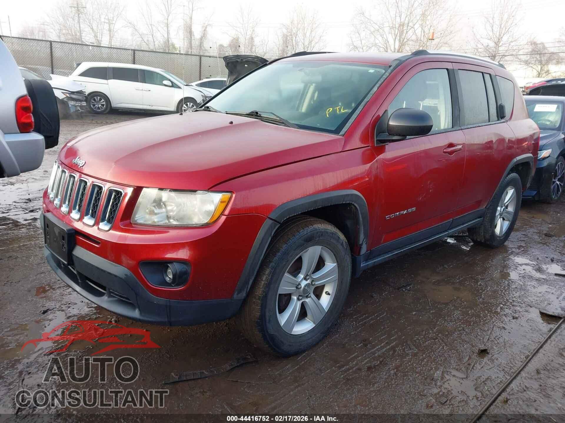 JEEP COMPASS 2012 - 1C4NJDBB1CD572281